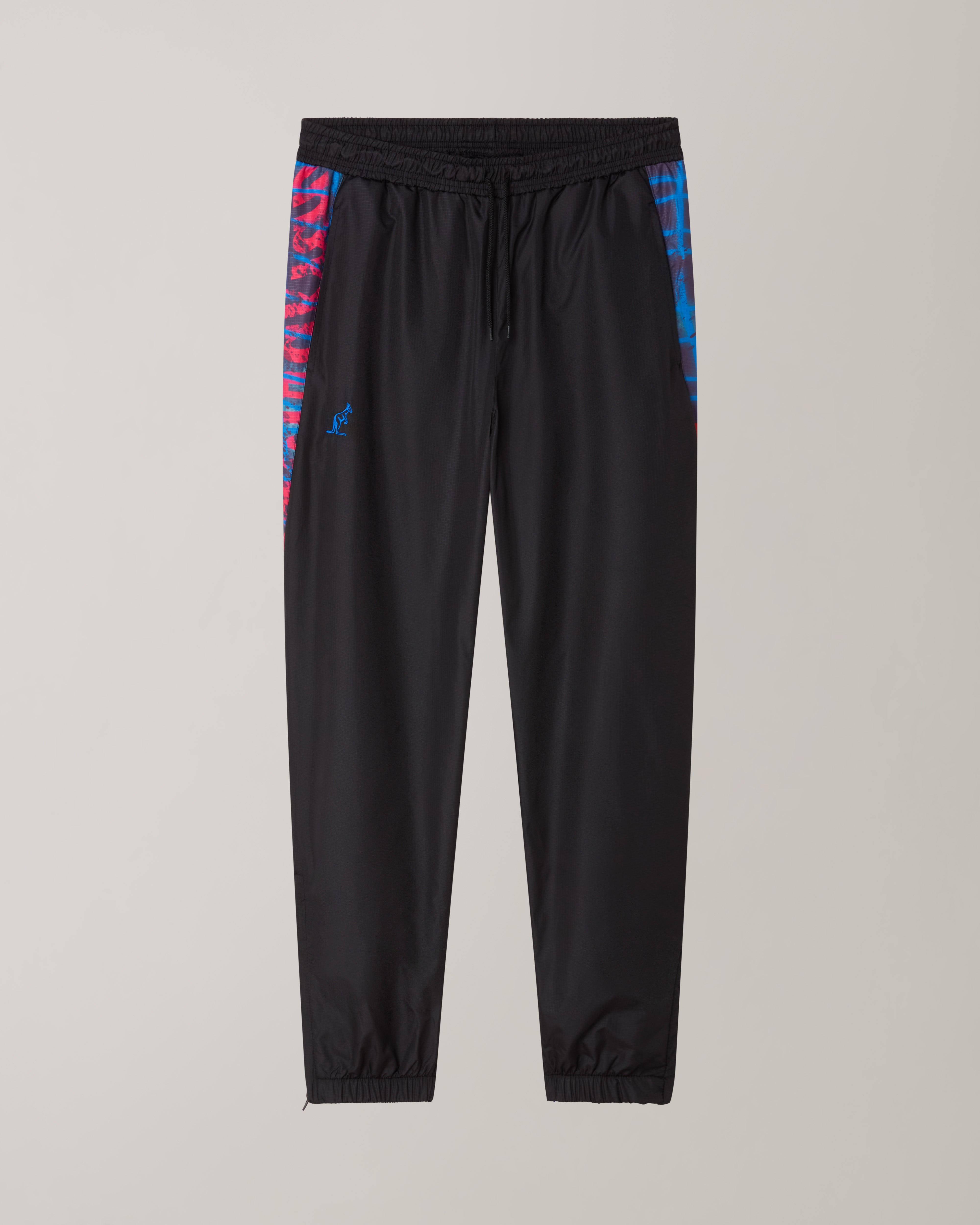 australian-randall-v-track-pant-pantalone-tuta-nero image 6