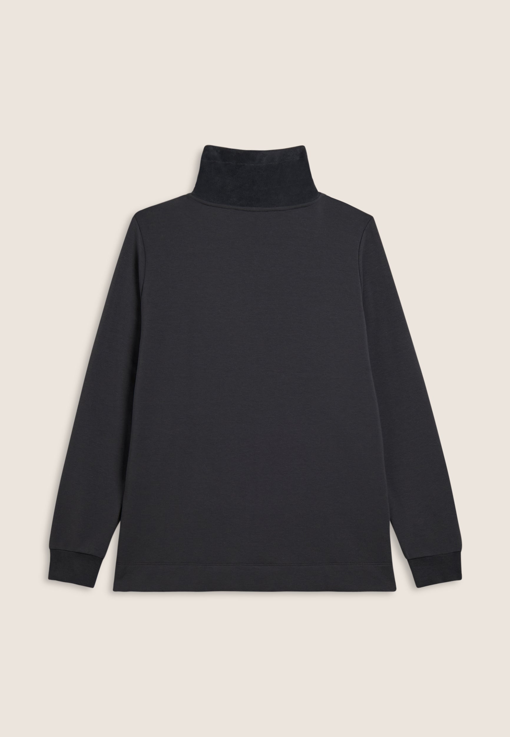 freddy-felpa-donna-full-zip-collo-alto-velluto-con-spacchi-e-strass image 6