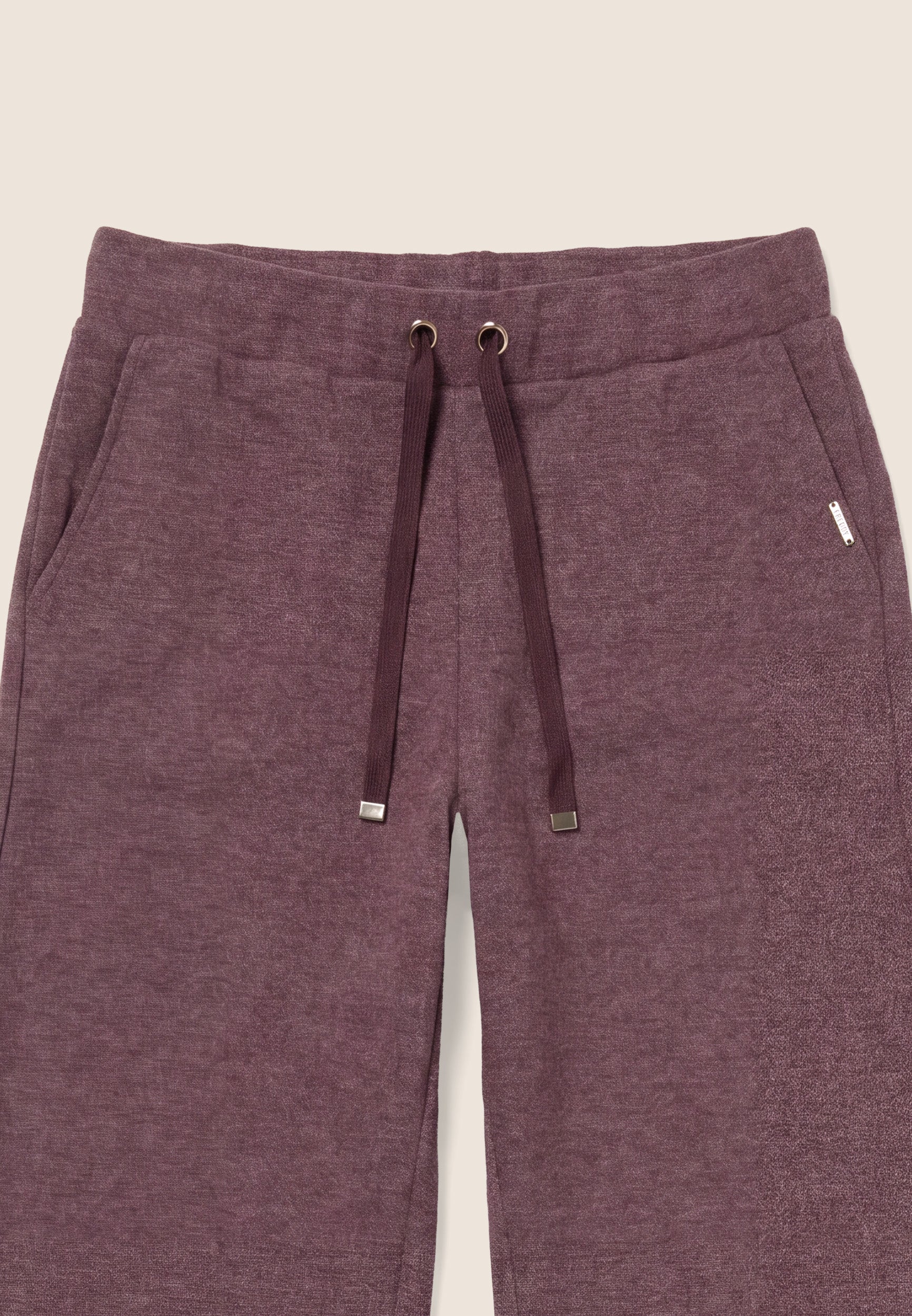 freddy-pantaloni-donna-wide-leg-effetto-tricot-con-coulisse image 3