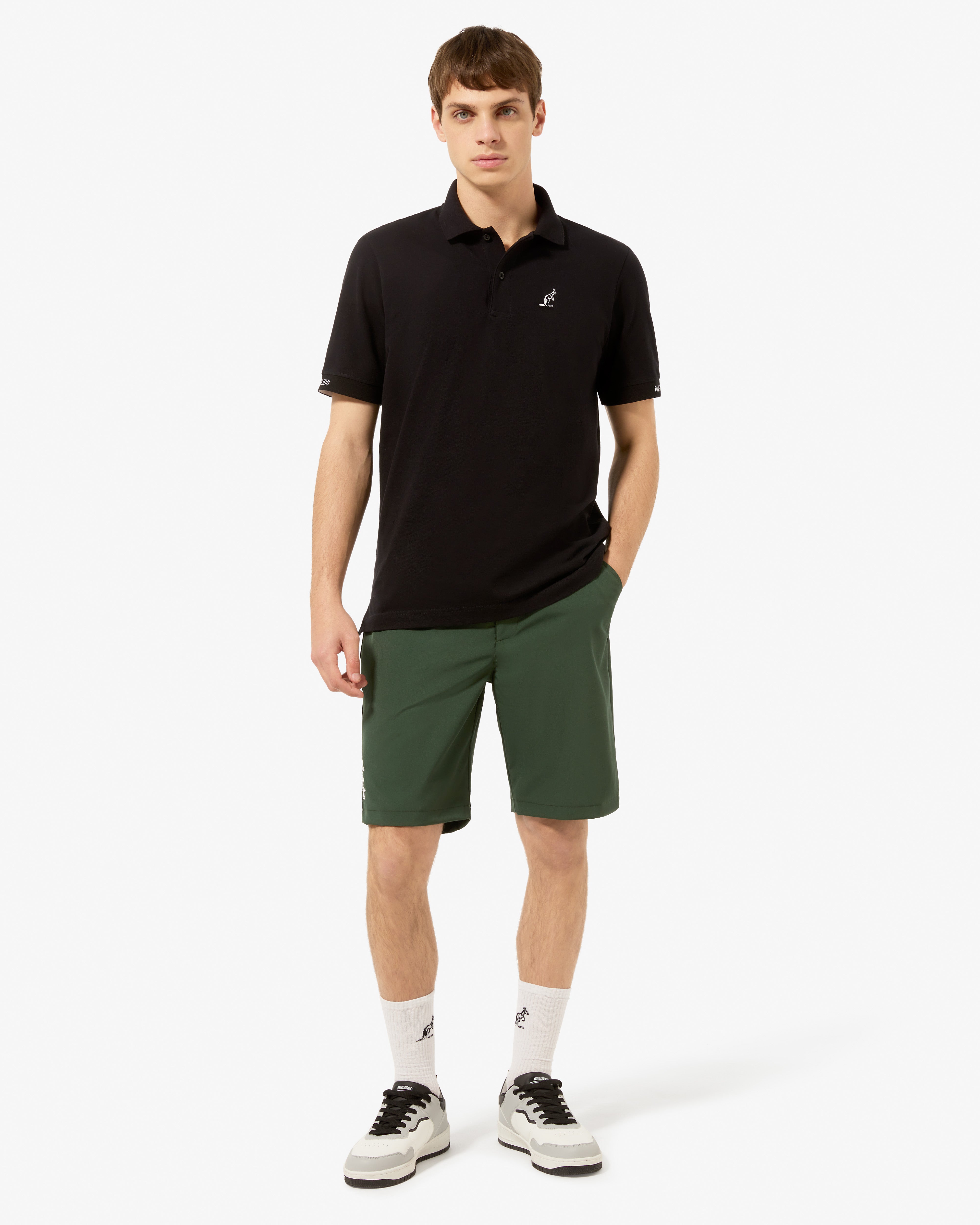 australian-style-short-short-bi-elastico-slam-verde-bottiglia image 2