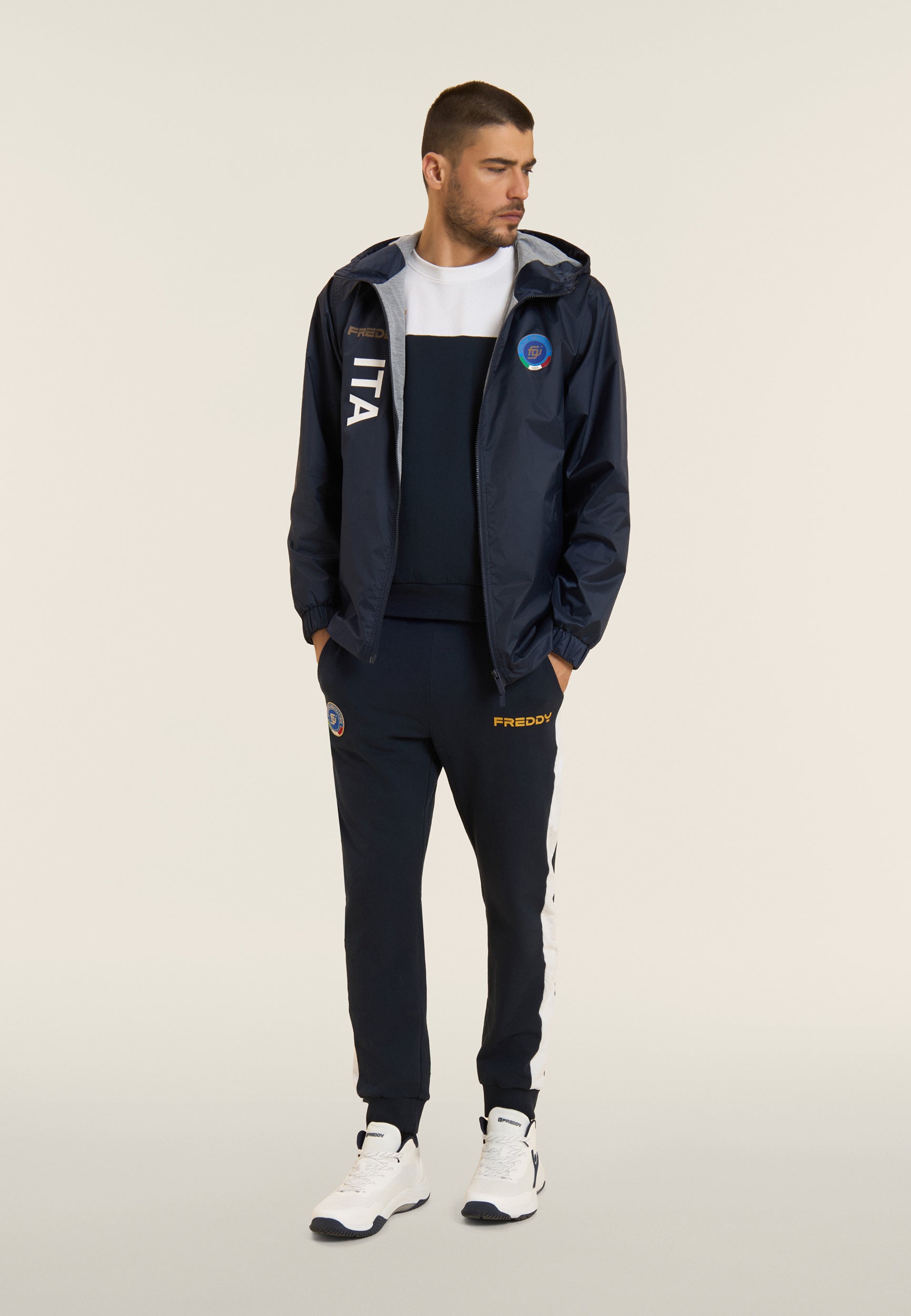freddy-giacca-impermeabile-unisex-federazione-ginnastica-d-italia-nazionale image 2