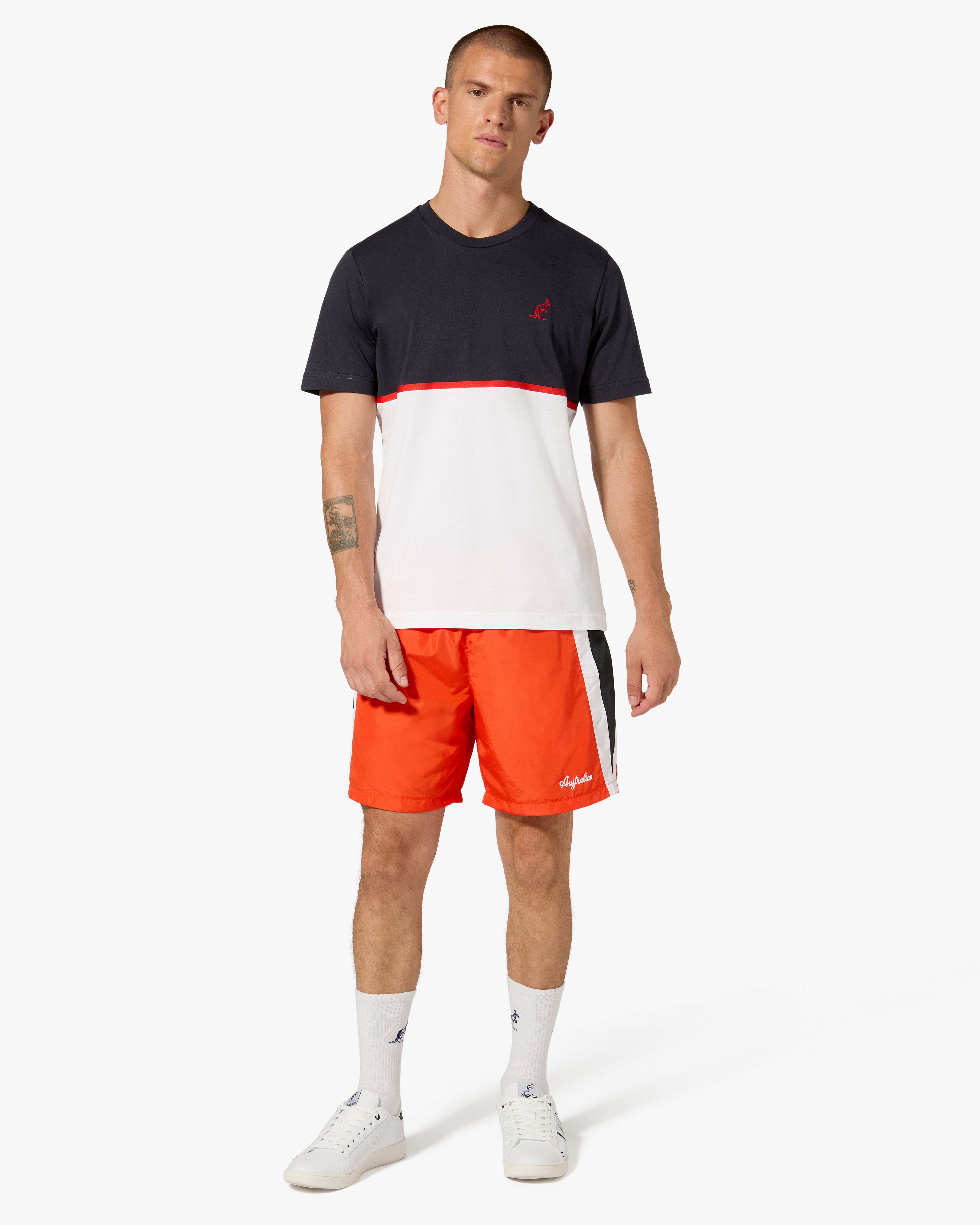 australian-camomaps-t-shirt-t-shirt-cotone-uomo-blu-navy-regular-fit image 2