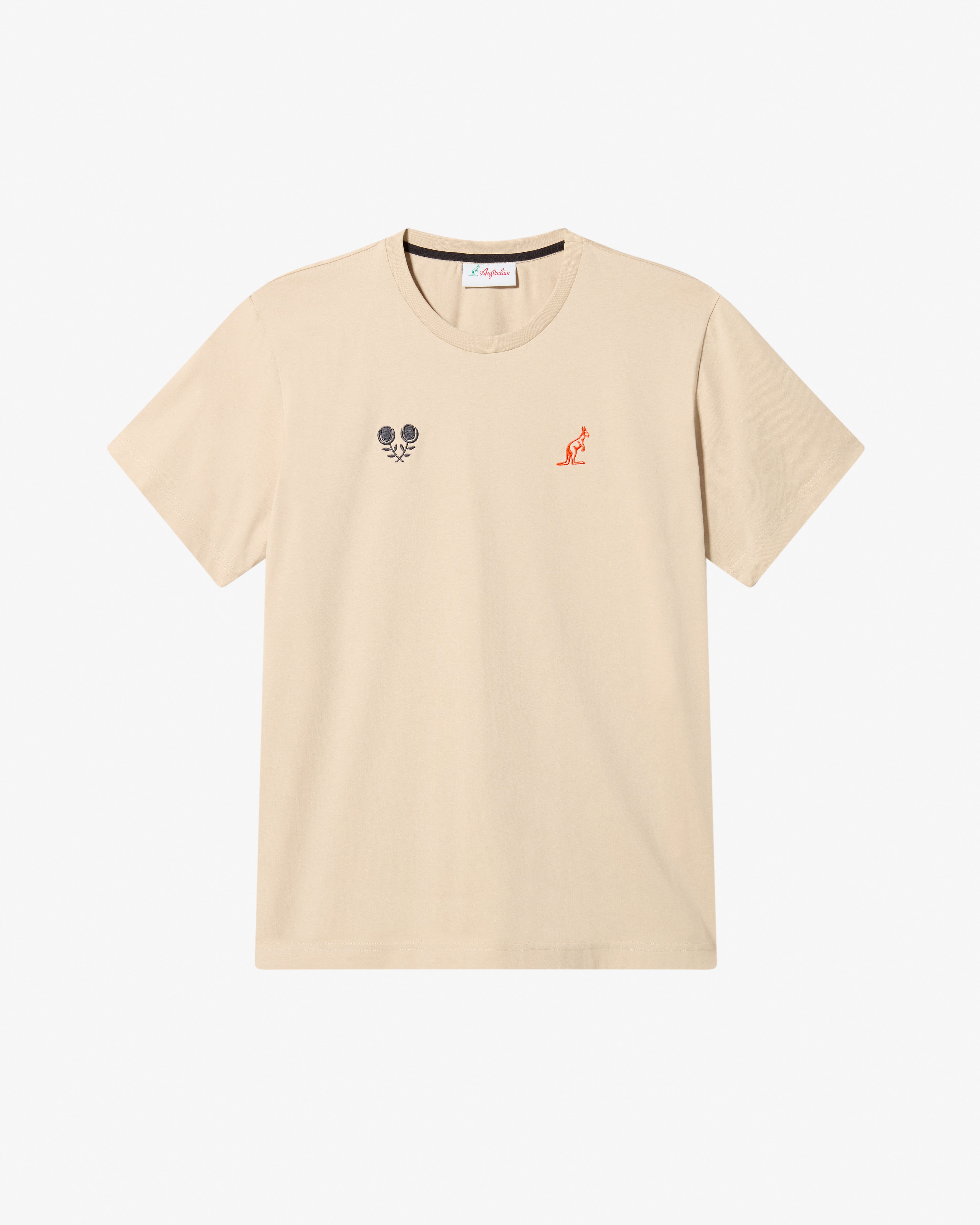 australian-gaucho-t-shirt-sabbia-maglietta-cotone-regular-fit image 5