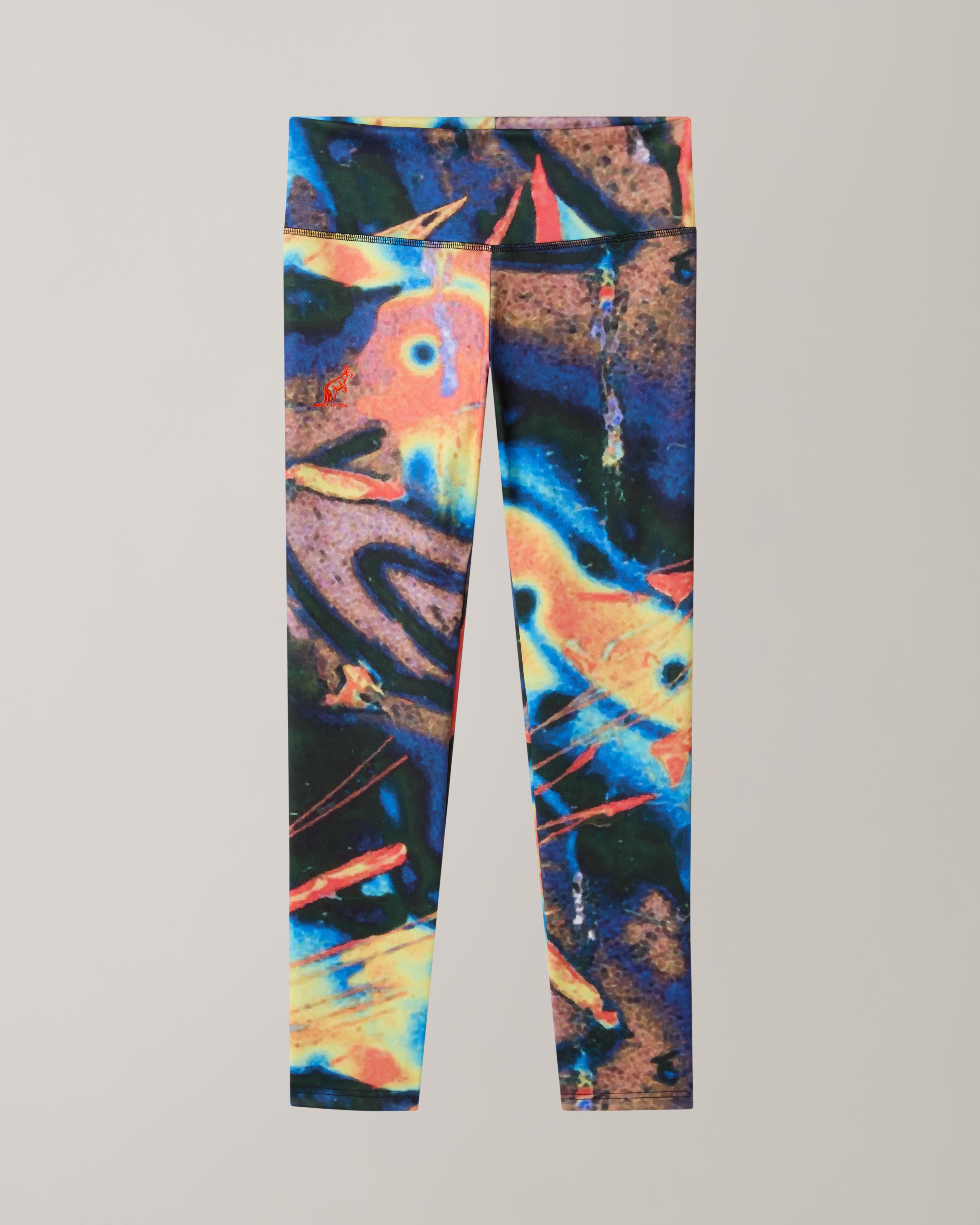 australian-nebula-leggings-stretch-stampa-all-over-blu image 5