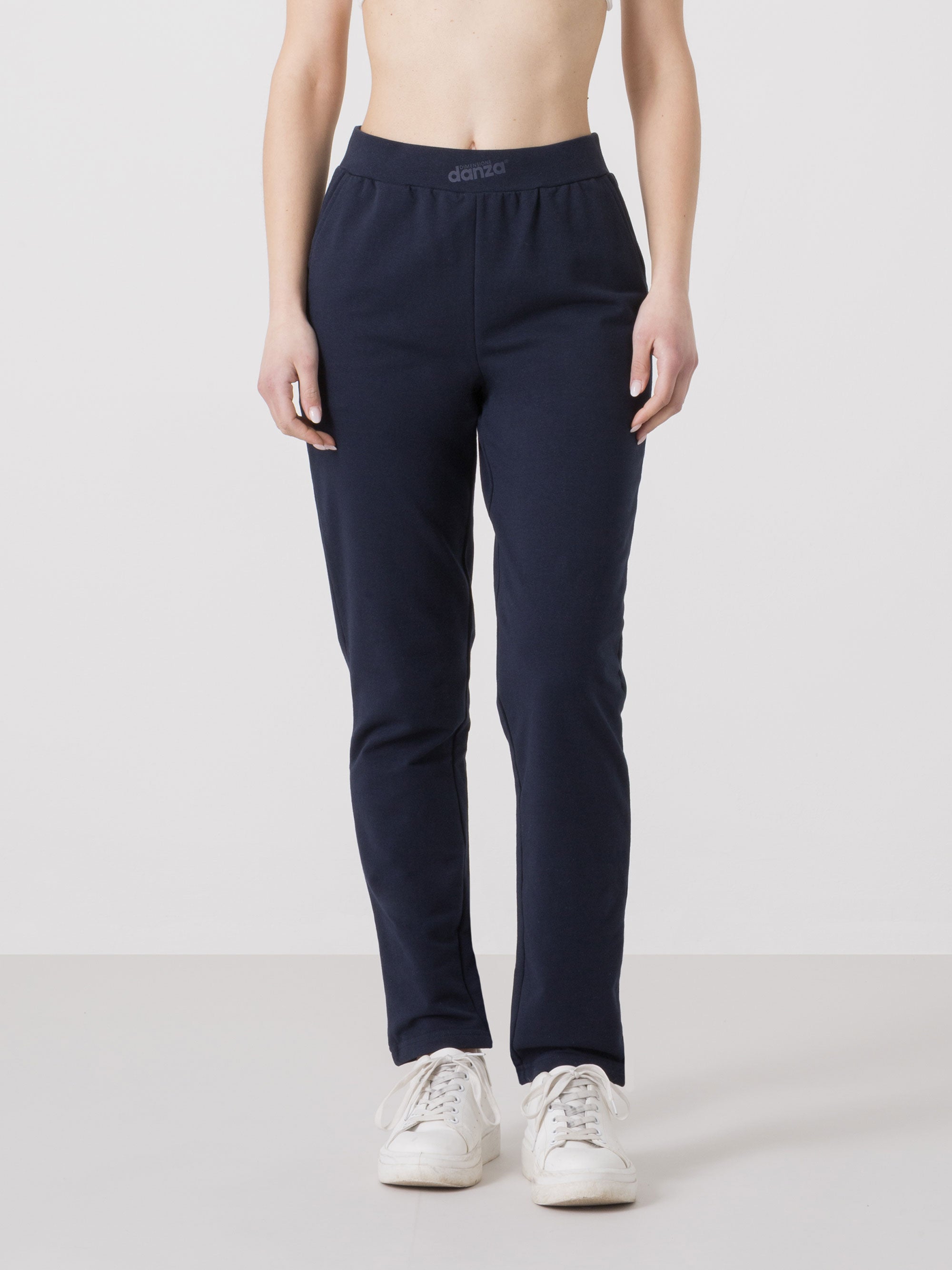 dimensione-danza-pantalone-felpa-stretch-donna-a-gamba-dritta image 2