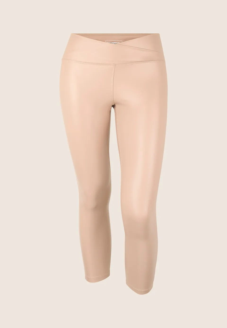 freddy-leggings-7-8-vita-regular-effetto-lucido-con-incrocio image 1
