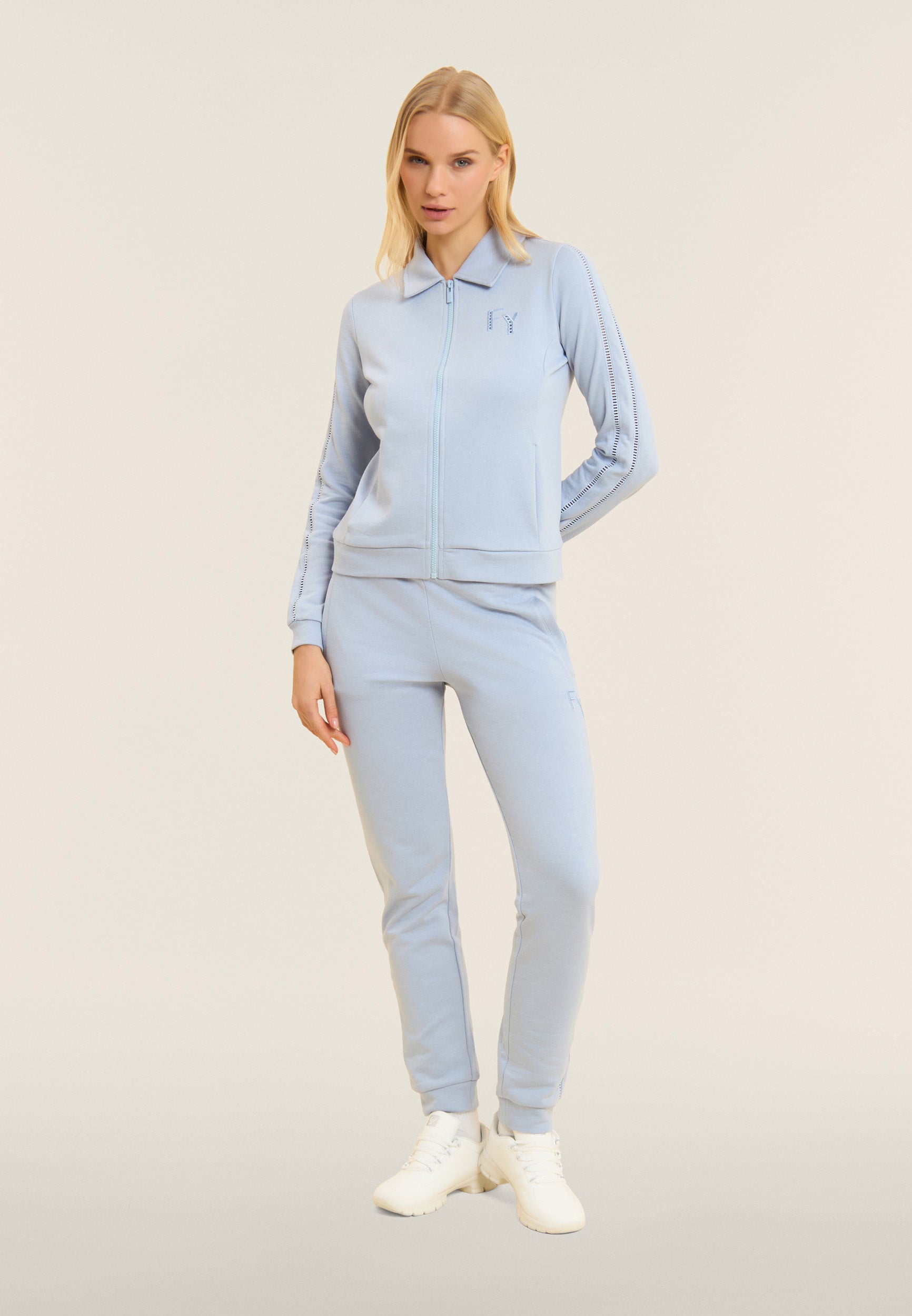 freddy-pantaloni-sportivi-slim-fit-in-french-terry-con-coulisse image 2