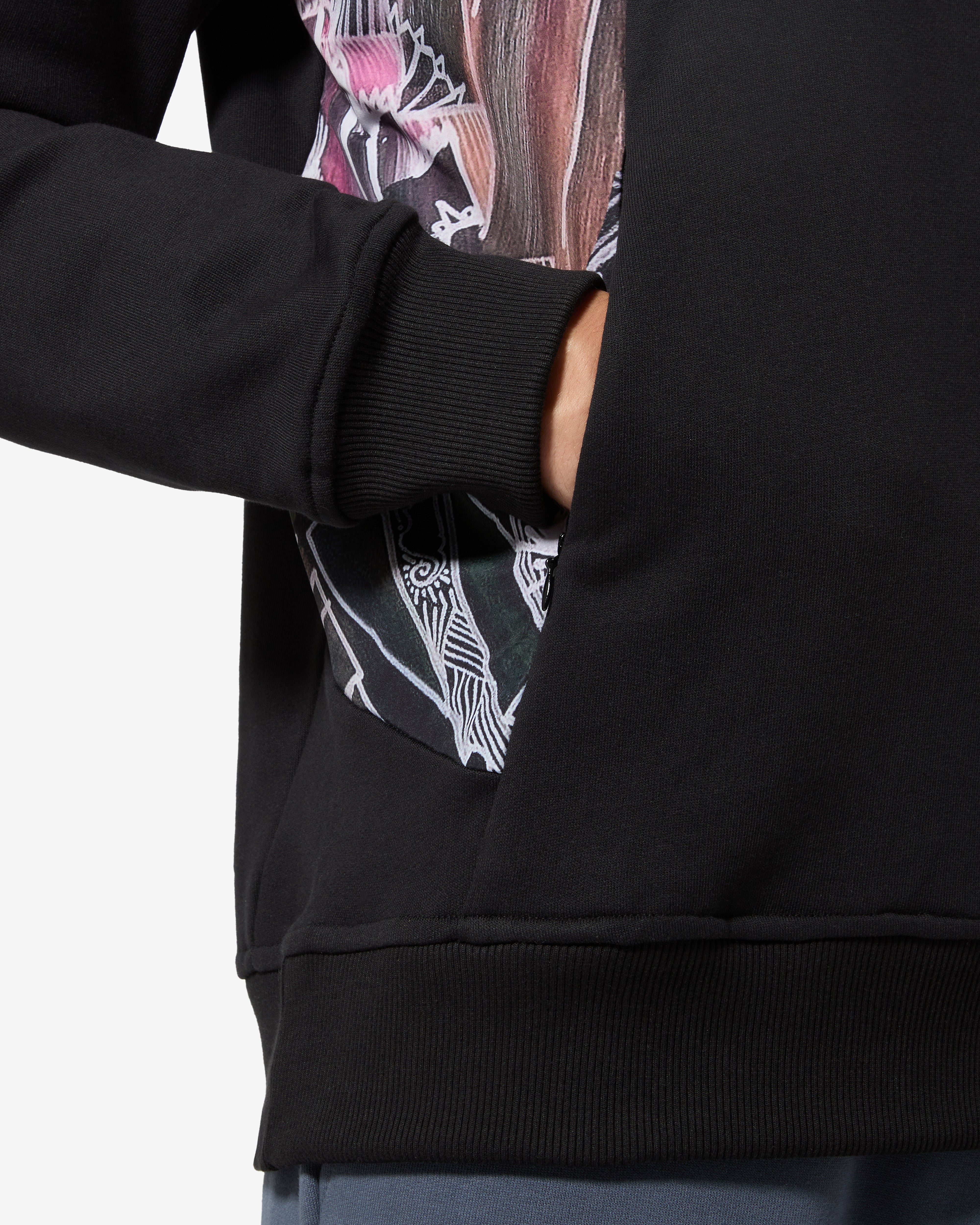 australian-cool-hoodie-in-cotone-con-cappuccio-a-contrasto image 5