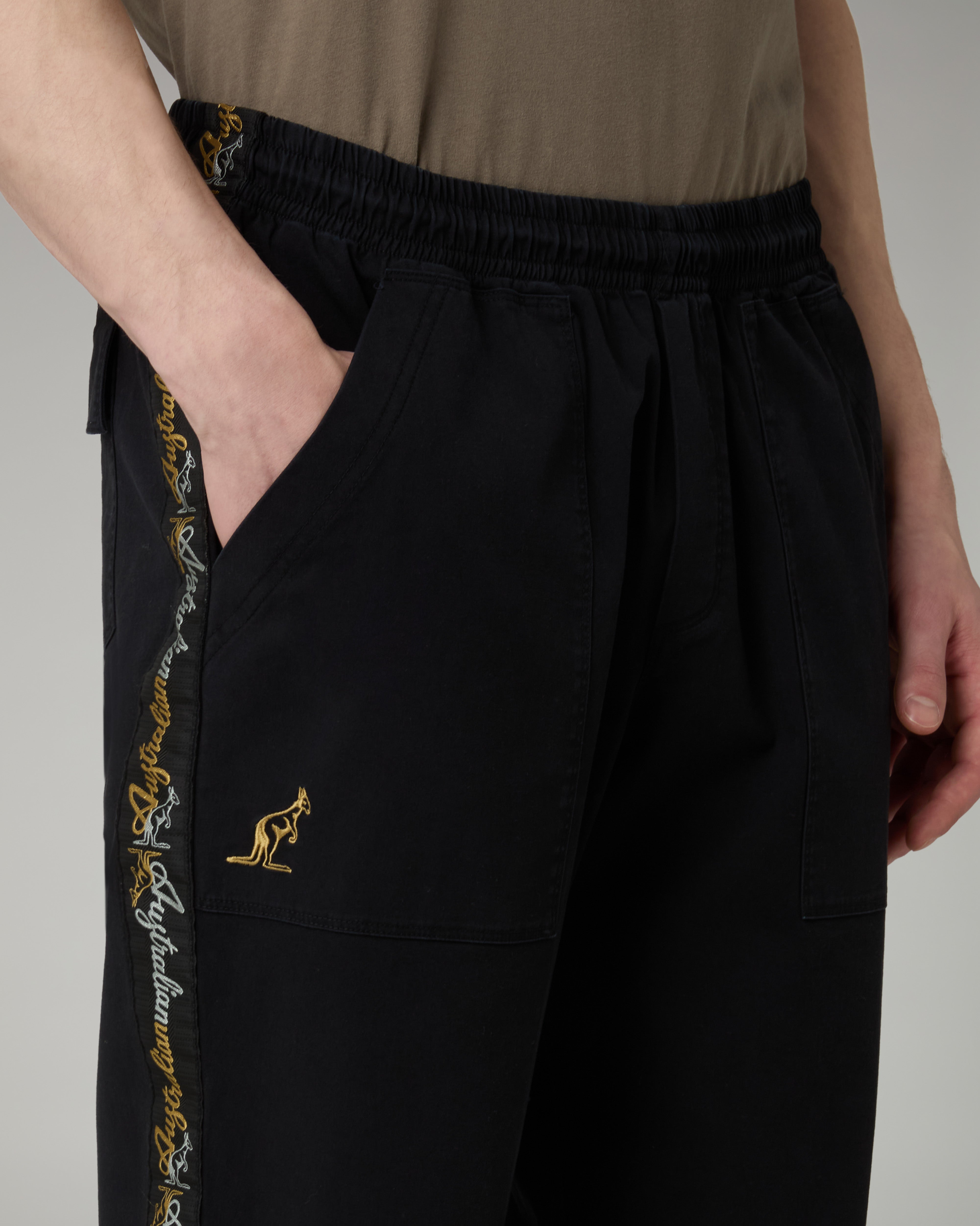 australian-mirage-lux-track-pant-pantalone-cotton-twill-con-banda-lux image 4
