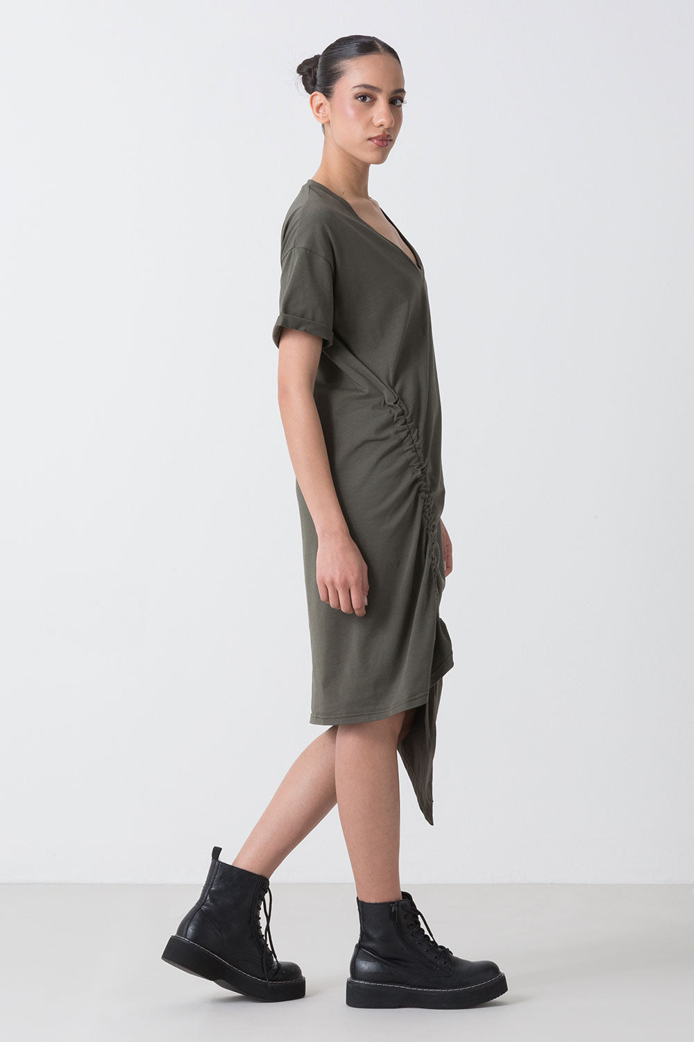 dimensione-danza-summer-abito-donna-in-jersey-elasticizzato-asimmetrico-con-coul image 8