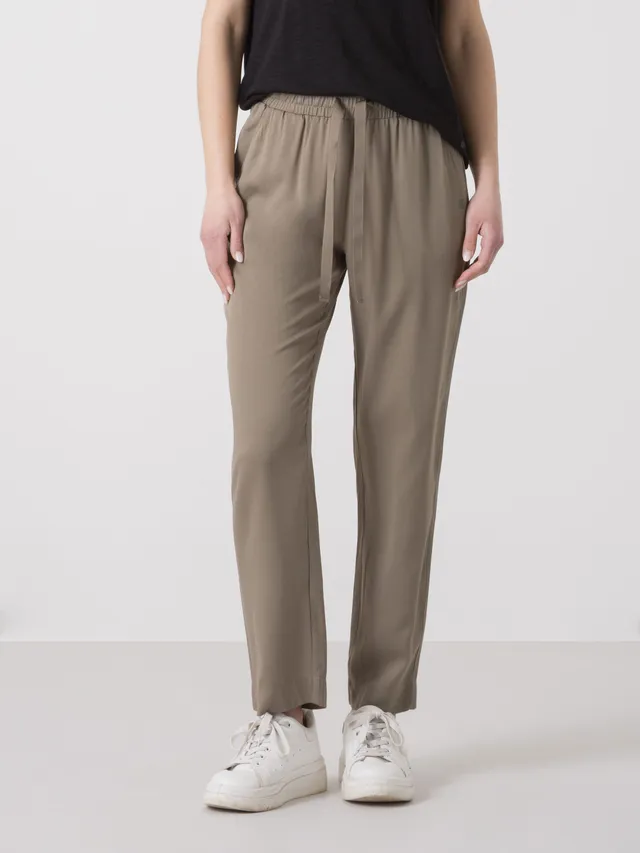 dimensione-danza-pantalone-donna-viscosa-popeline-vita-elastica-coulisse image 1