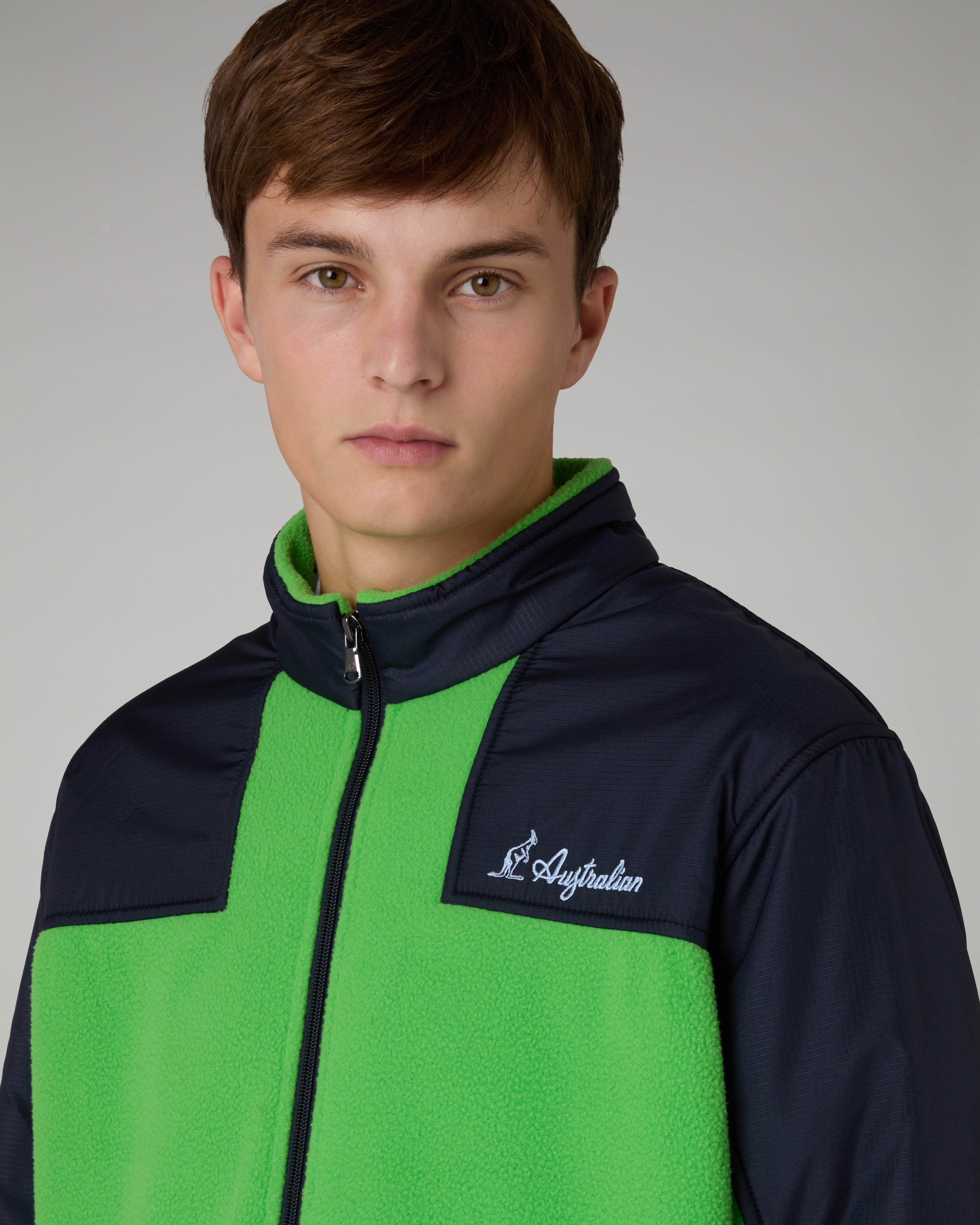 australian-color-block-tracksuit-tuta-in-pile-con-inserti-brice image 4