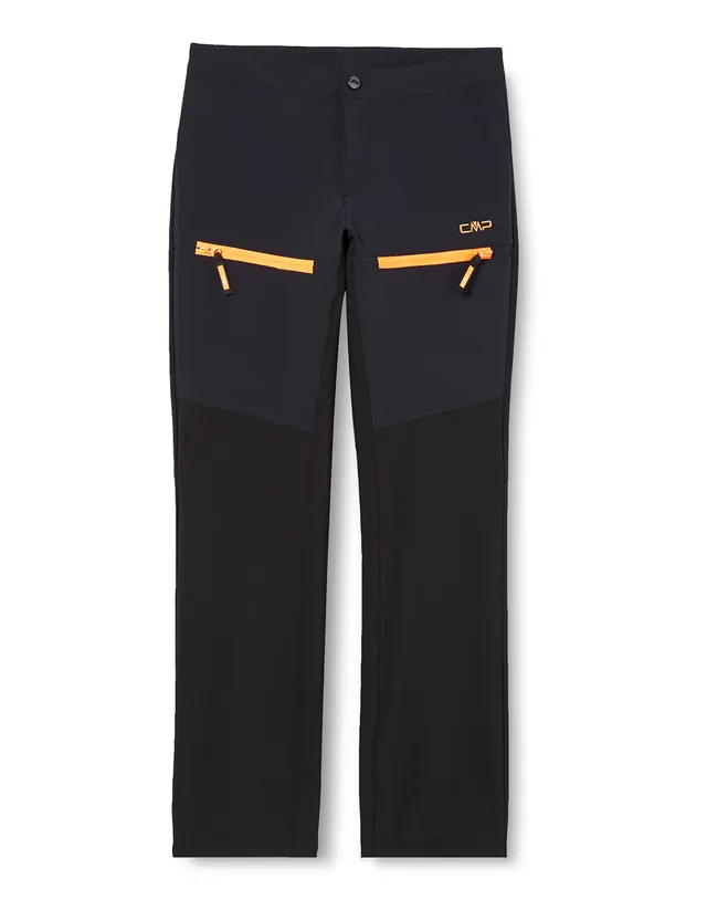 cmp-pantaloni-lunghi-stretch-poliestere-con-strisce-laterali-bambini-e-ragazzi image 1