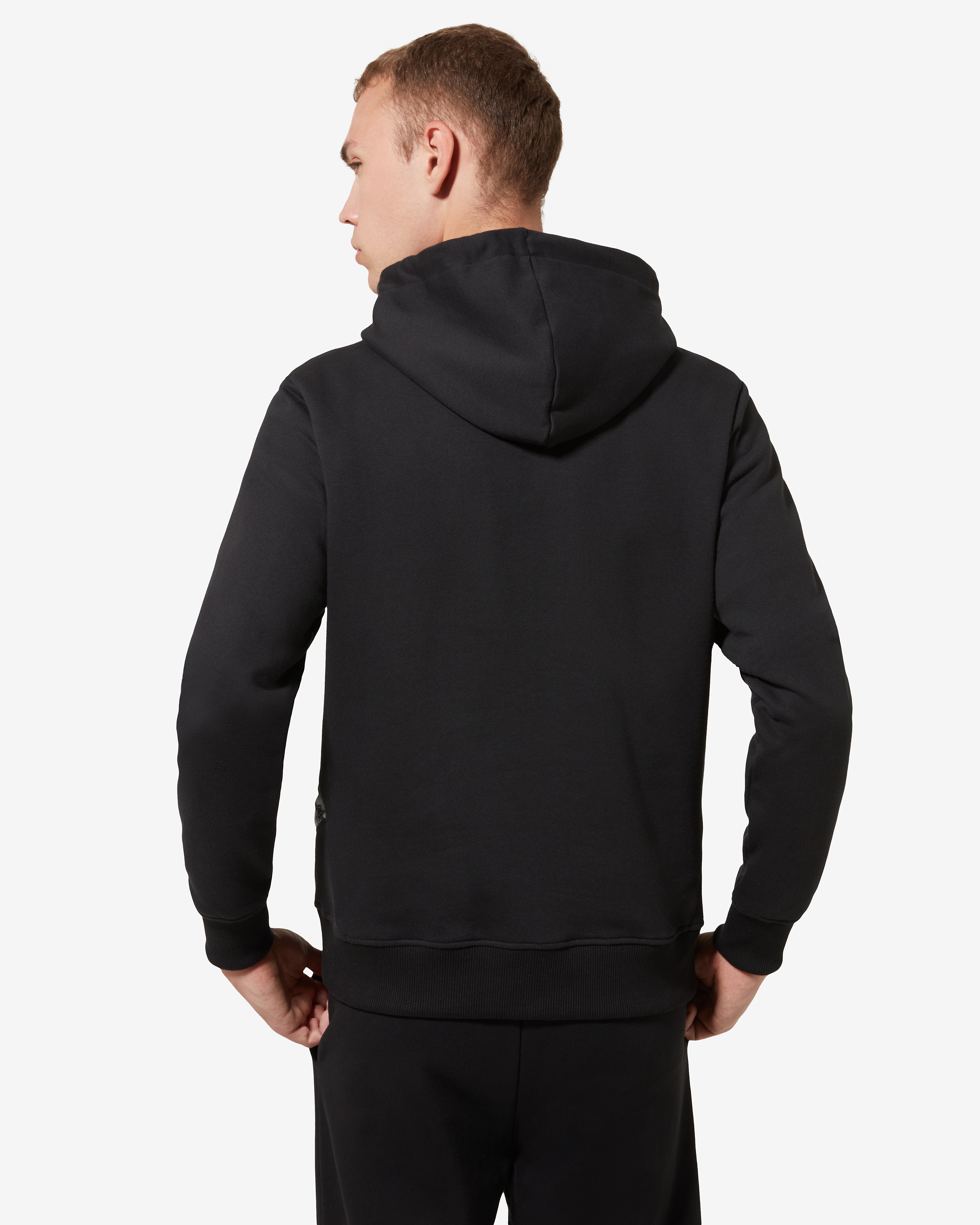 australian-ethnic-hoodie-felpa-nera-cotone image 3