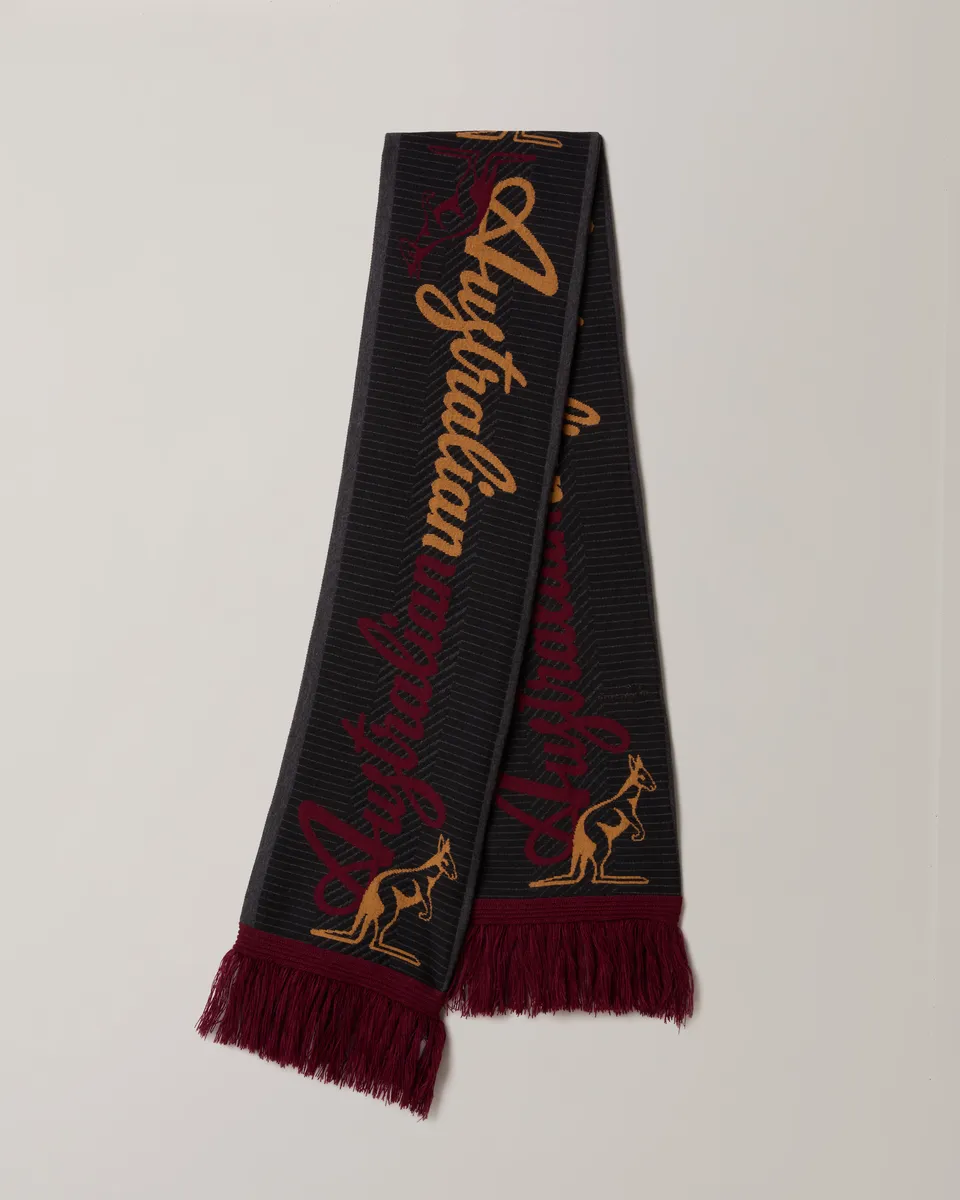 australian-logo-scarf-essential-sciarpa-jacquard-145x20-cm image 1