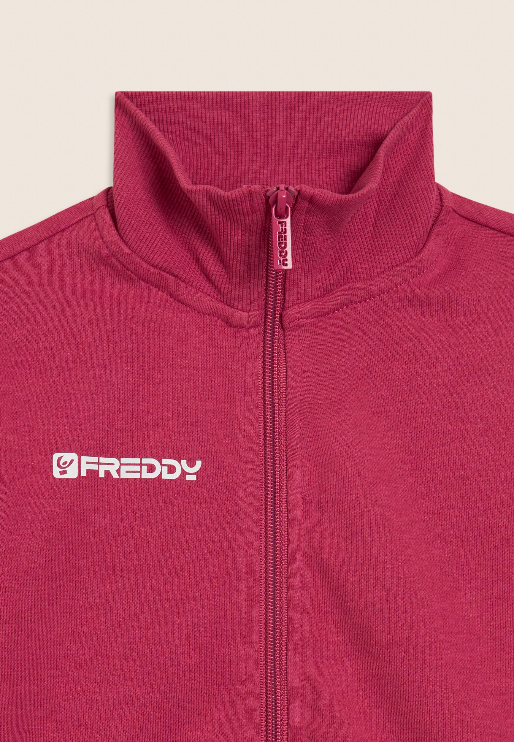 freddy-tuta-sportiva-bambina-cotone-con-zip-full-zip image 6