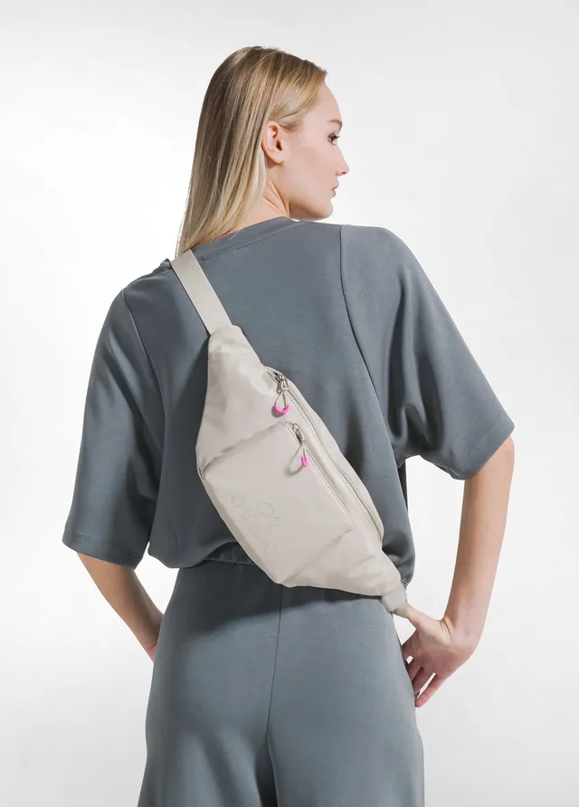 deha-d42911-borsa-a-tracolla-sportiva-beige-in-nylon-tecnico image 1