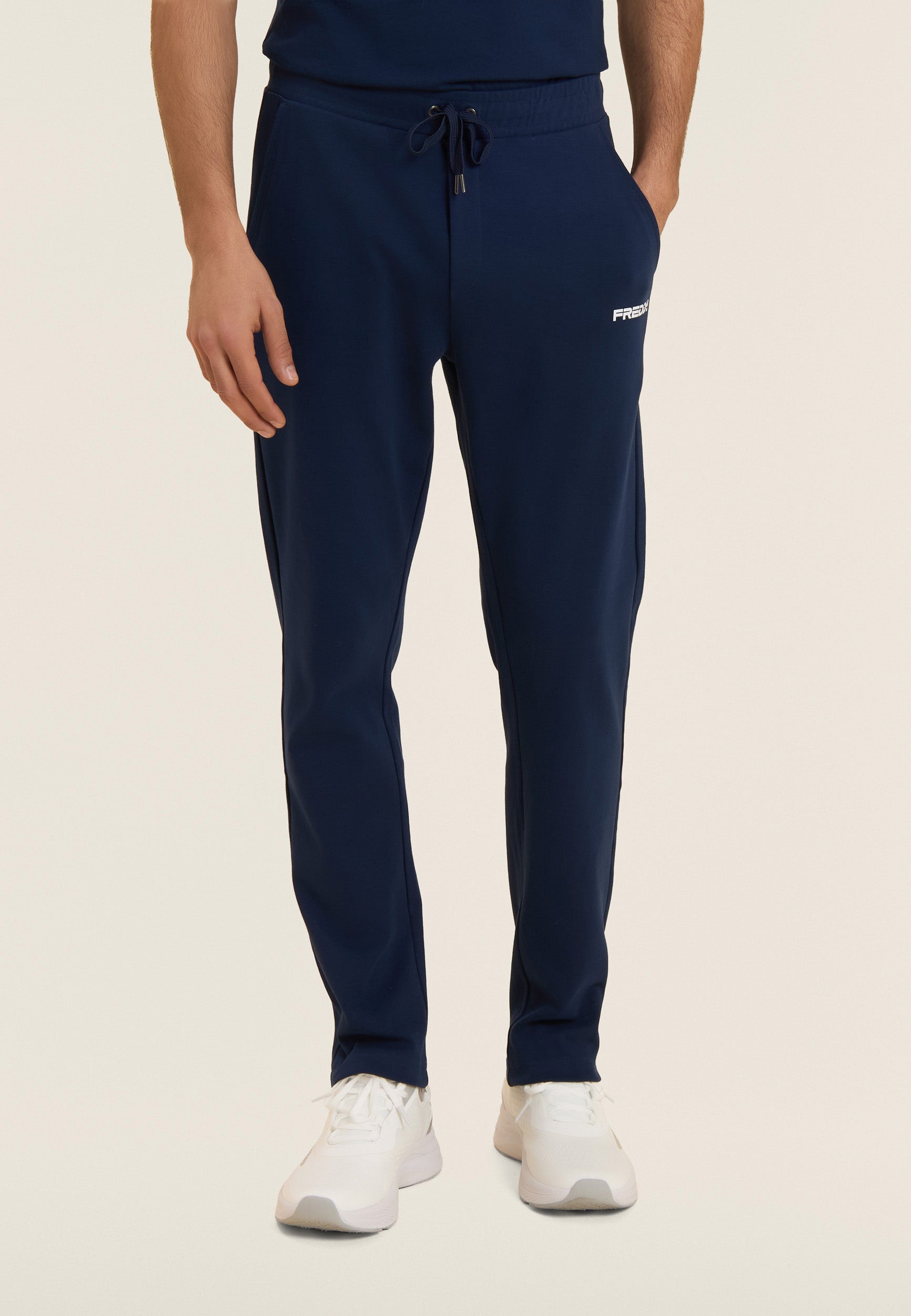 freddy-pantaloni-sportivi-cotone-gamba-dritta-con-coulisse-pantaloni-uomo-unisex image 8