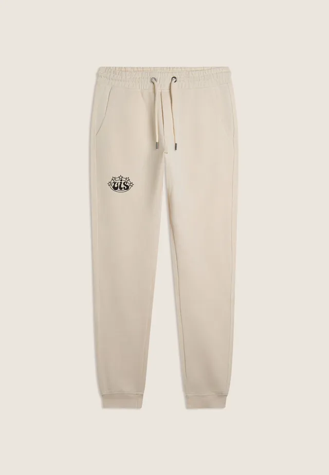 vis-pantaloni-sportivi-donna-regular-con-logo-a-contrasto image 1
