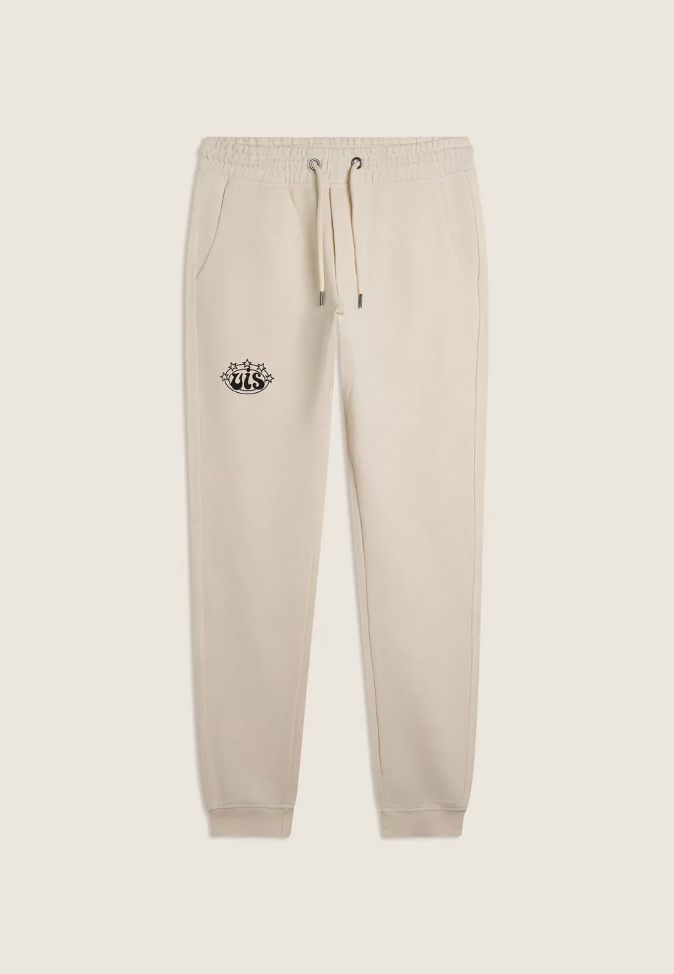 vis-pantaloni-sportivi-donna-regular-con-logo-a-contrasto image 1