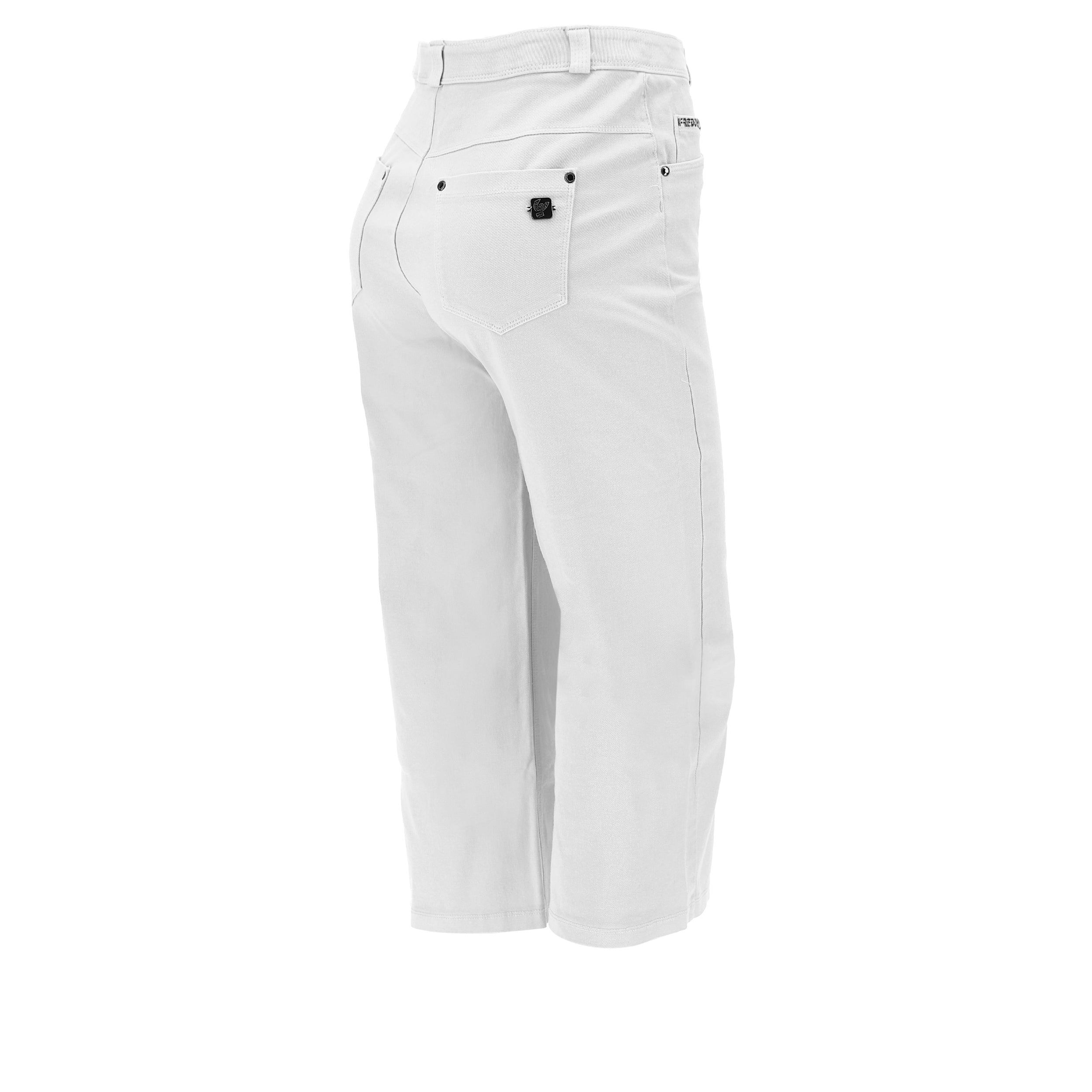 freddy-black-pantaloni-capri-gamba-ampia-3-4-vita-alta image 7