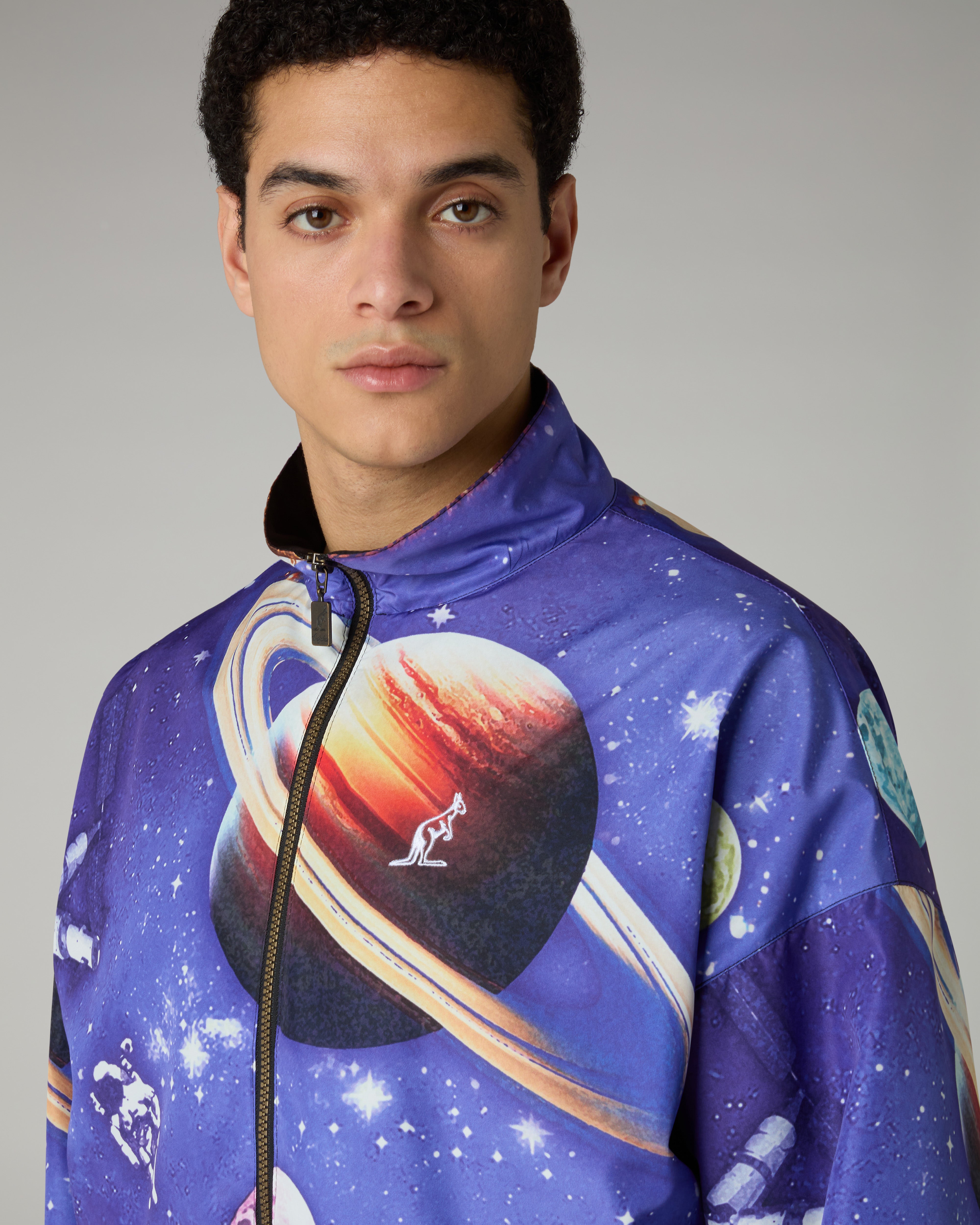 australian-lost-track-jacket-giacca-heritage-nera-in-tessuto-smash-superleggero image 4