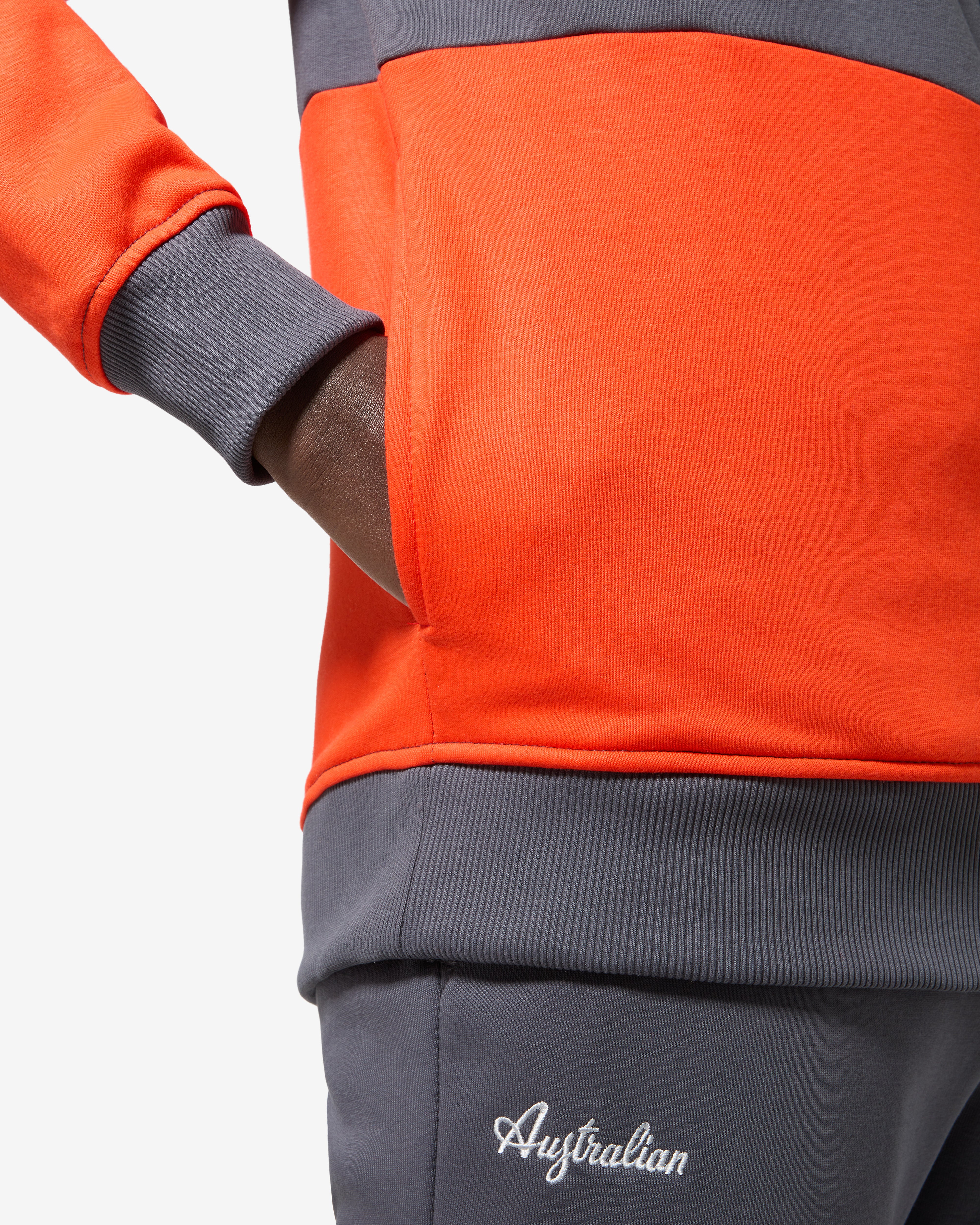 australian-anti-gravity-track-jacket-giacca-in-felpa-invernale-grigio-titanio image 5