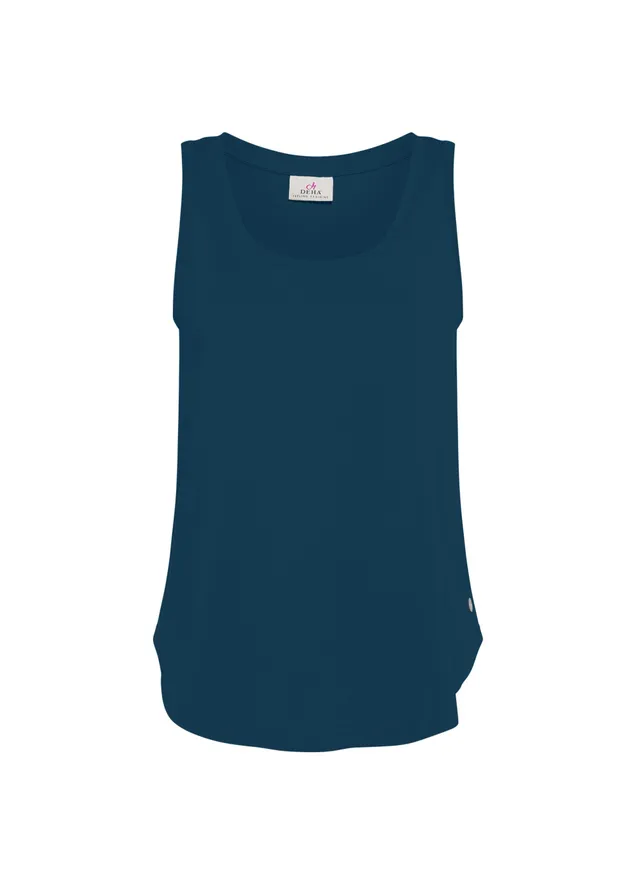 deha-top-comfort-in-jersey-organico-blu image 1