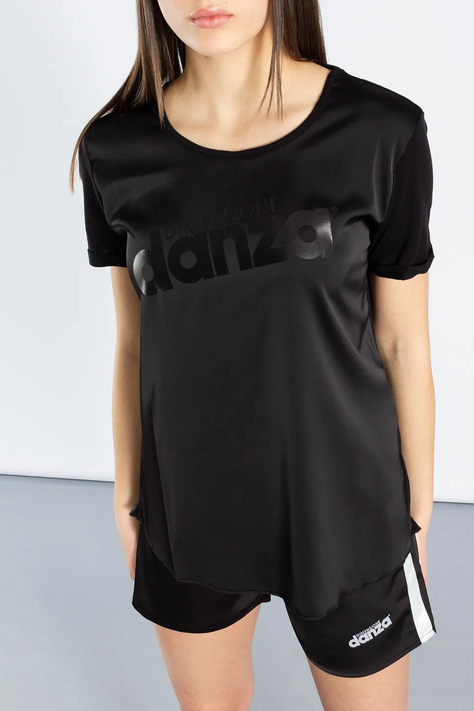 dimensione-danza-t-shirt-raso-e-jersey-modal-maniche-corte image 1