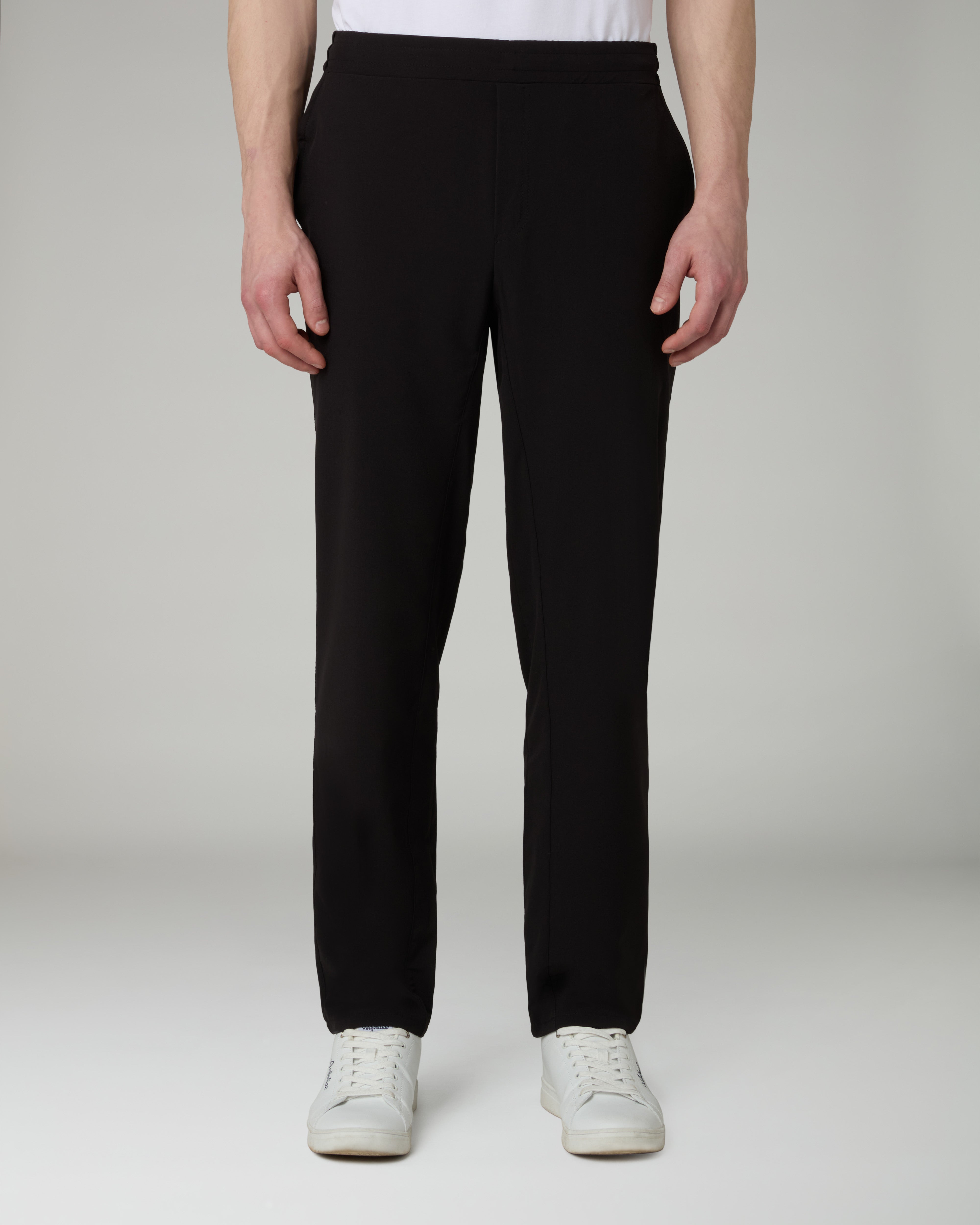 australian-easy-move-track-pant-pantalone-tuta-uomo-nero image 1