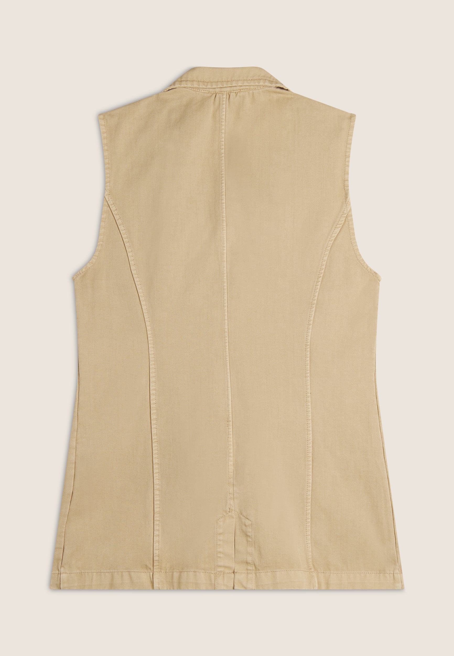 freddy-gilet-doppio-petto-donna-in-gabardine image 7
