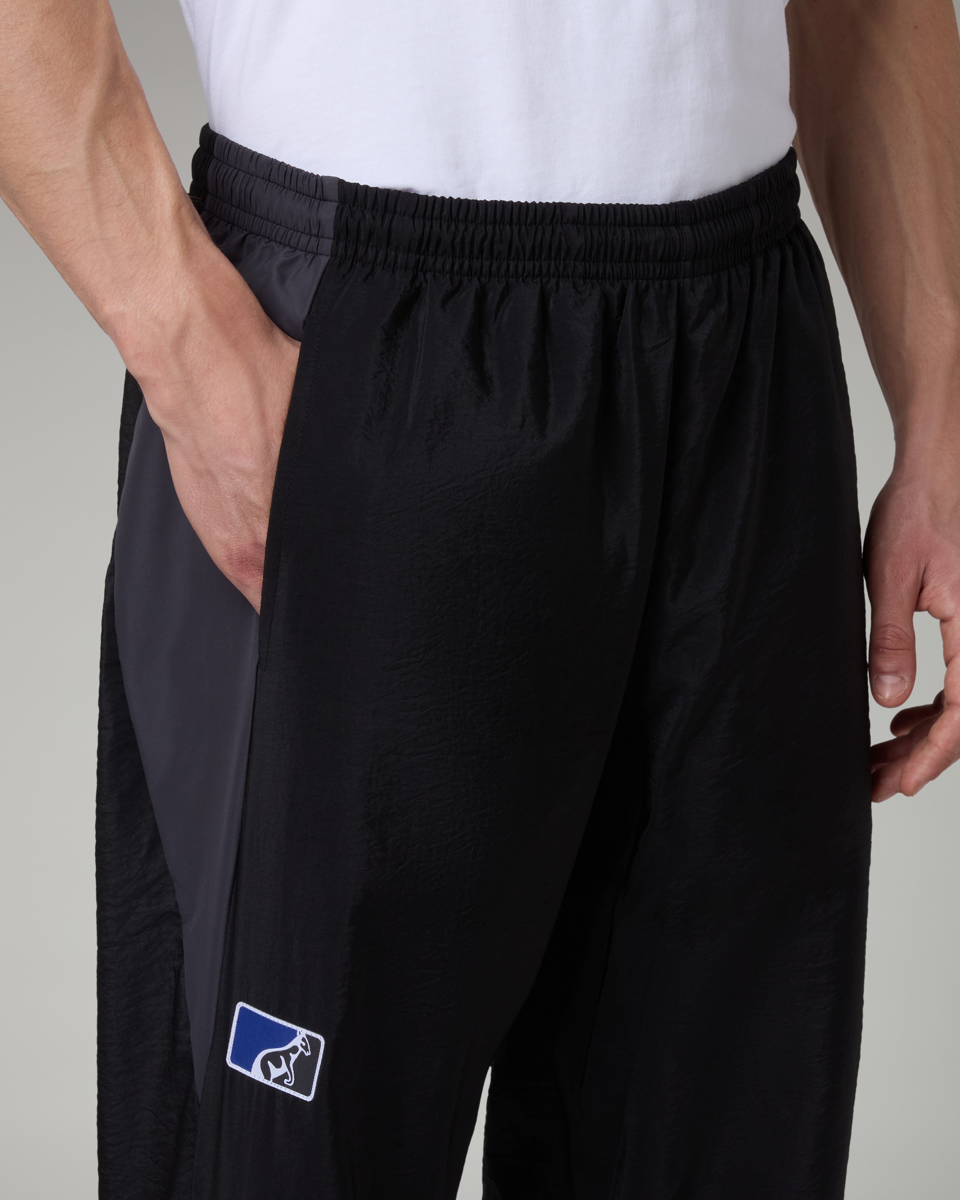 australian-poison-track-pant-uomo-nero-pantalone-tuta-foderato image 4