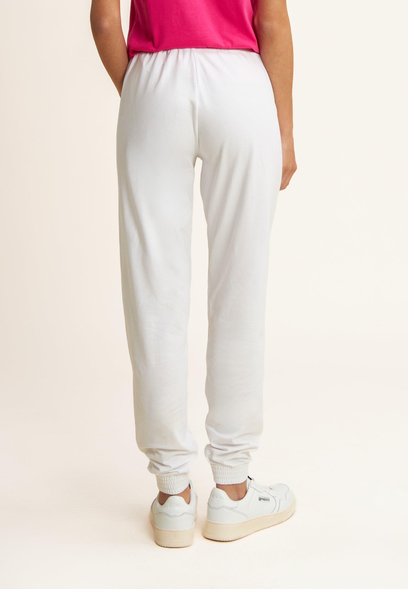 freddy-pantaloni-sportivi-regular-fit-con-elastico-e-dettagli-oro image 3