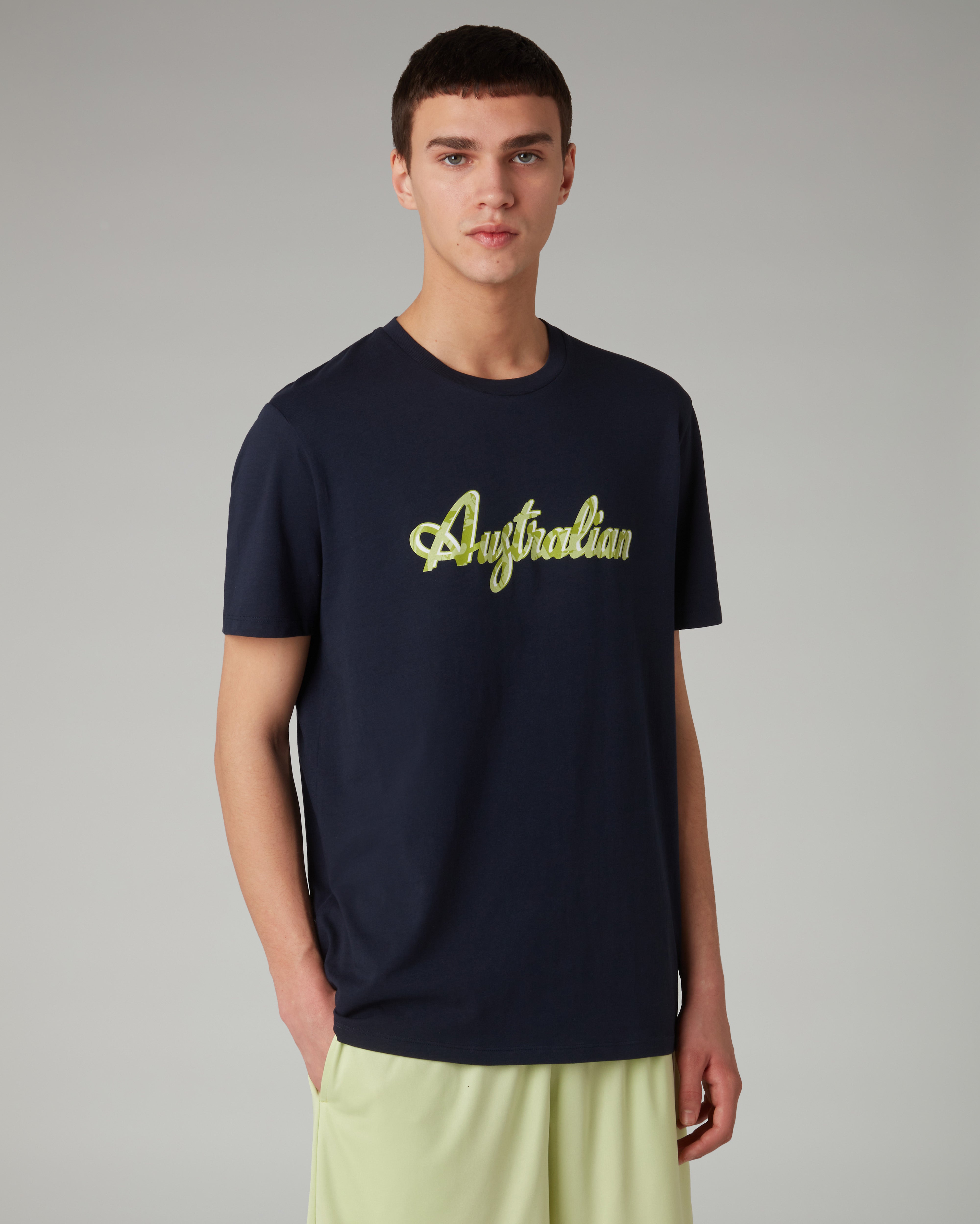 australian-logo-ripple-t-shirt-maglietta-cotone image 1