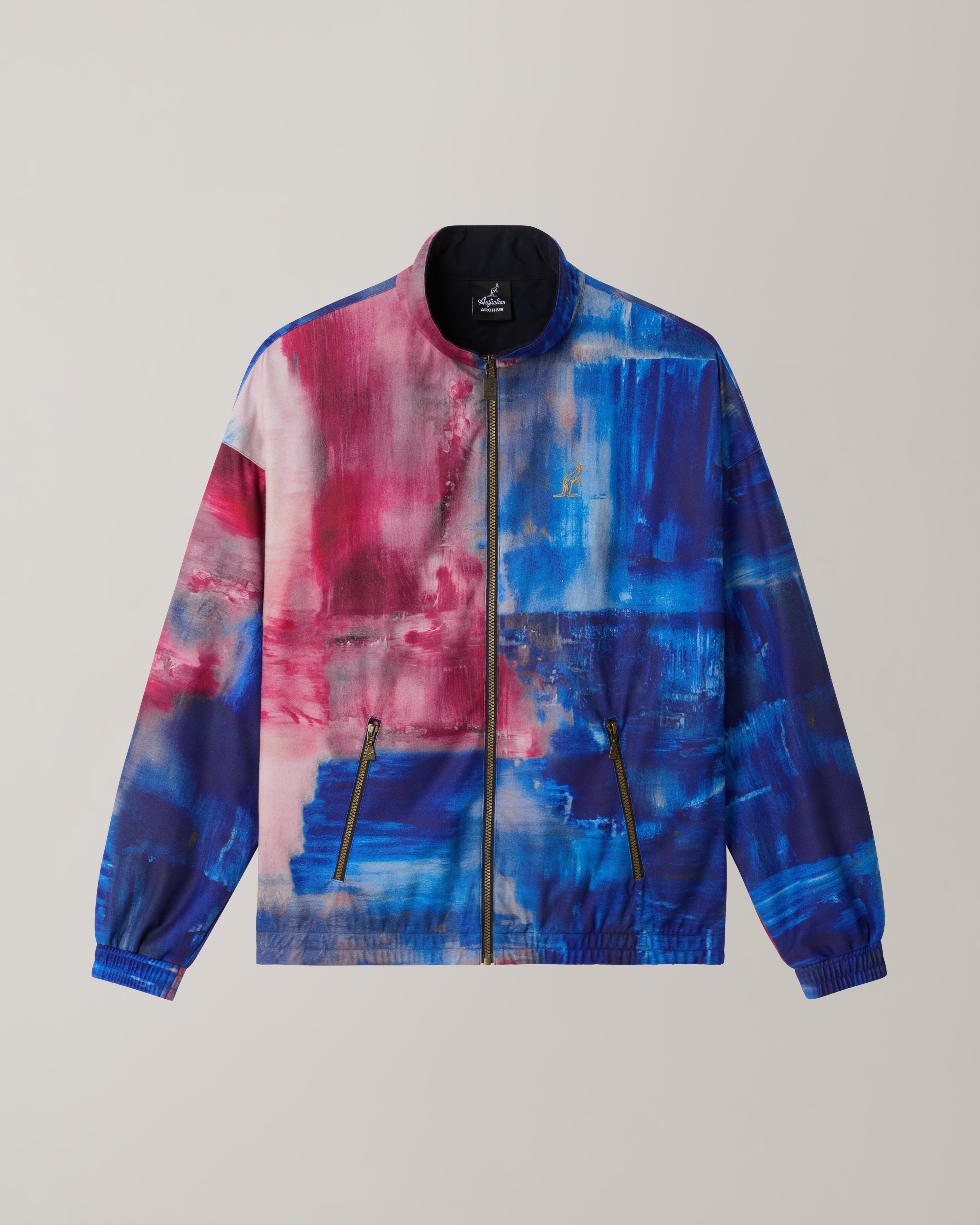 australian-klee-all-print-track-jacket-blu-navy-made-in-italy image 6