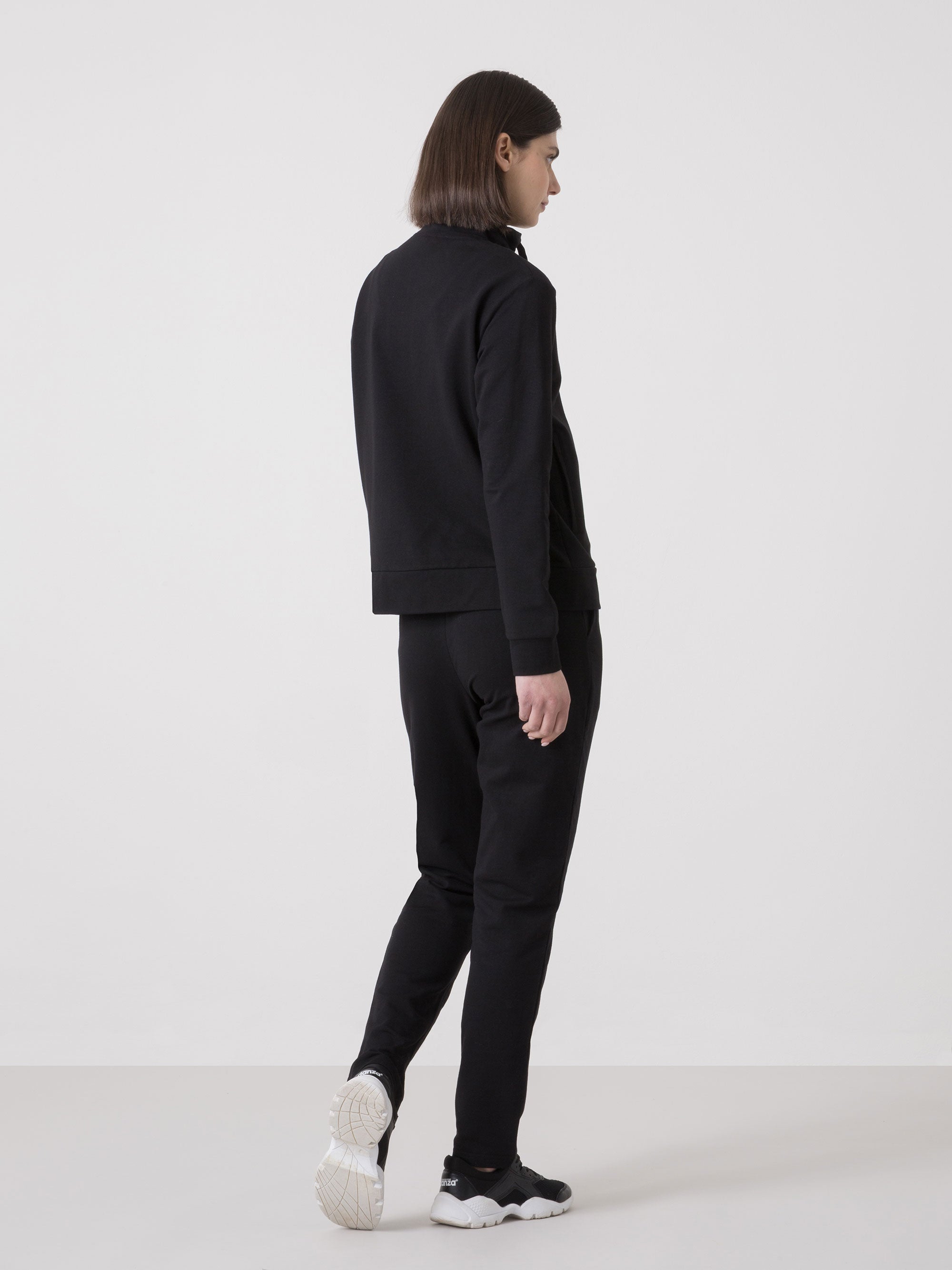 dimensione-danza-tuta-donna-full-zip-felpa-non-garzata-pantaloni-stretch image 3