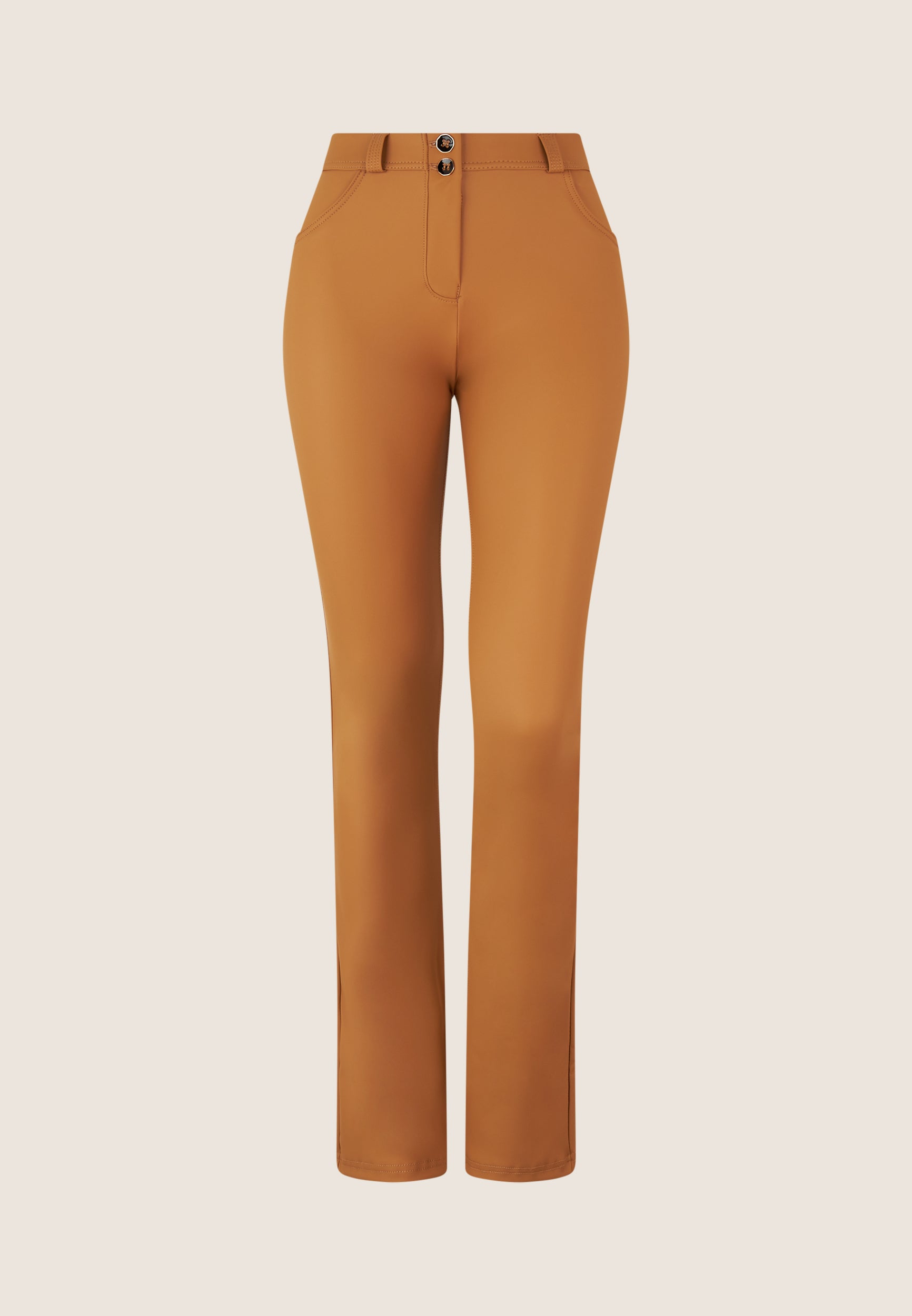 freddy-wr-up-pantaloni-vita-regular-fondo-bootcut-in-similpelle image 7
