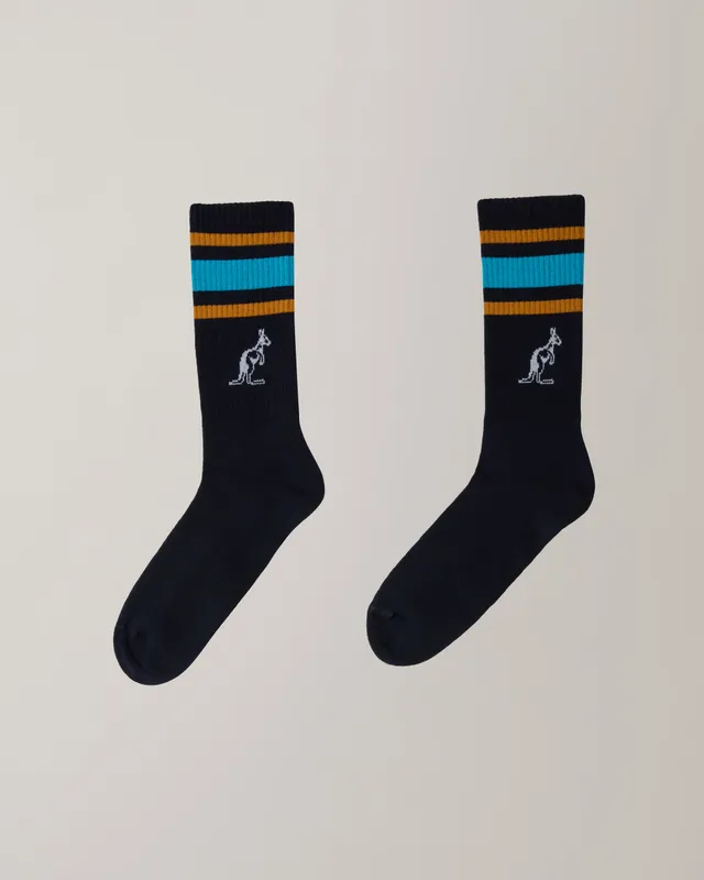 australian-stripes-socks-calze-tennis-in-cotone-2 image 1
