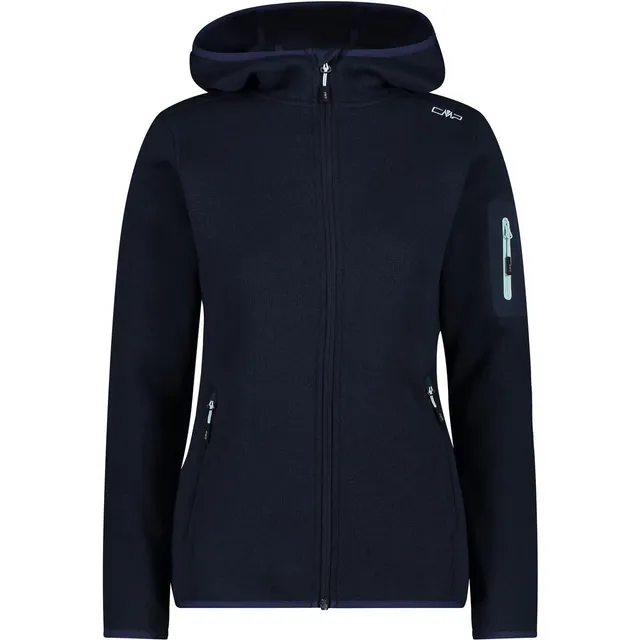 cmp-giacca-knit-tech-donna-con-cappuccio-fisso image 1