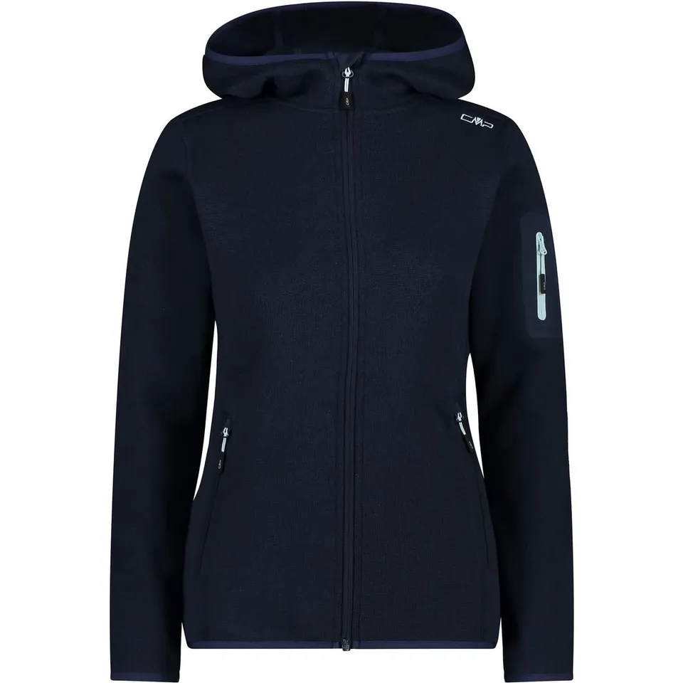 cmp-giacca-knit-tech-donna-con-cappuccio-fisso image 1