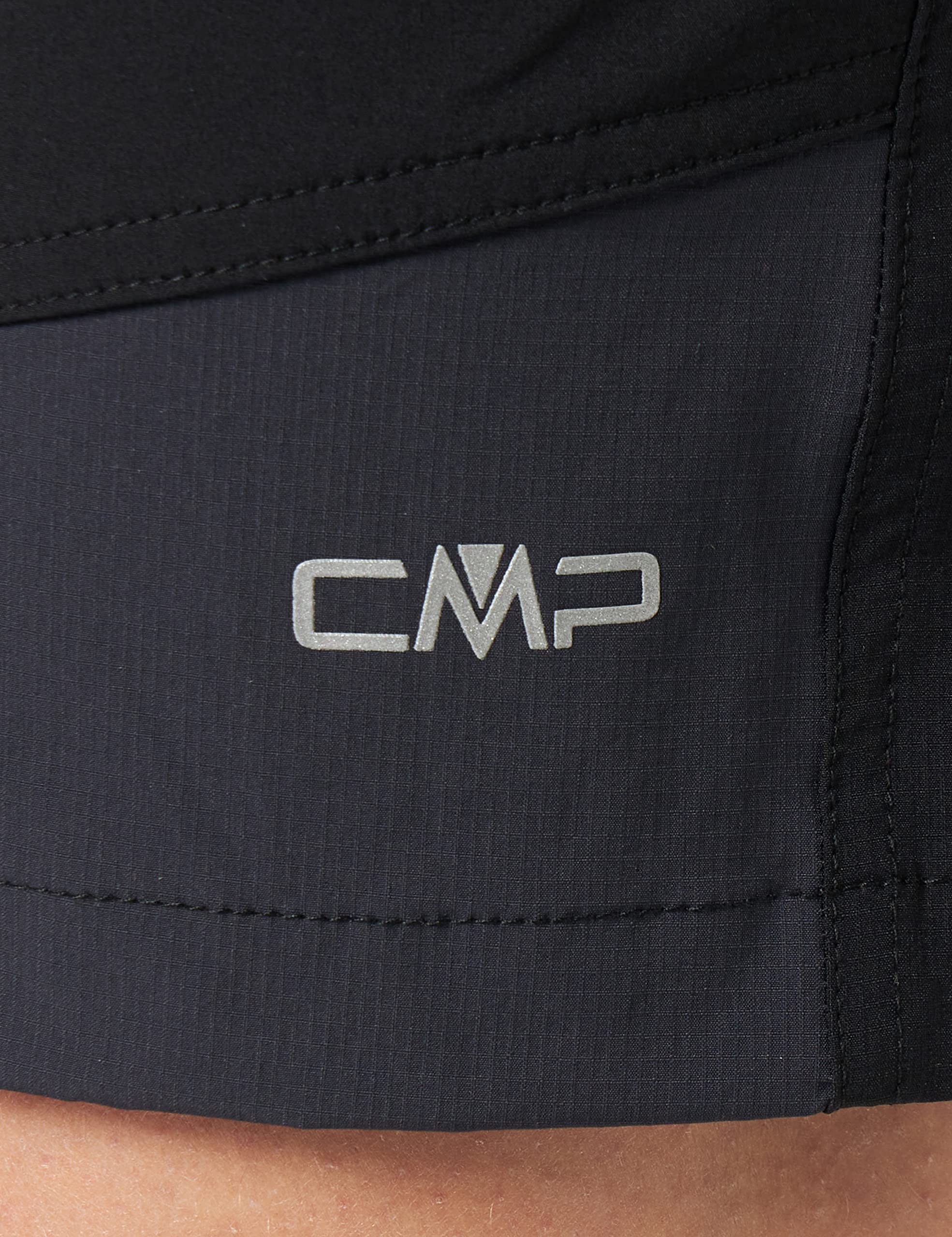 cmp-bermuda-da-bici-da-donna-con-fodera-interna-in-mesh-antracite-nero-40 image 5