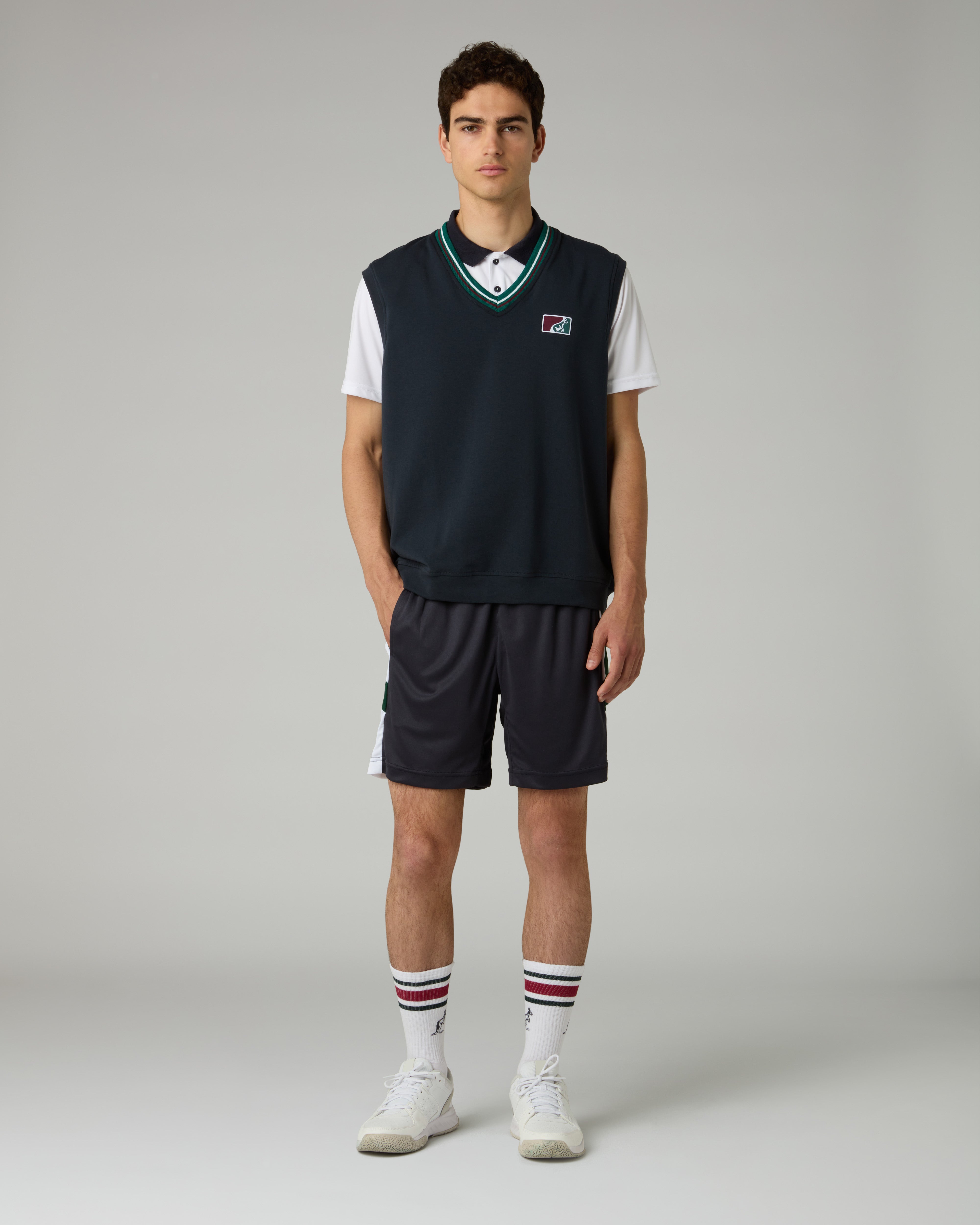 australian-classic-gilet-gilet-in-felpa-garzata-scollo-a-v image 2