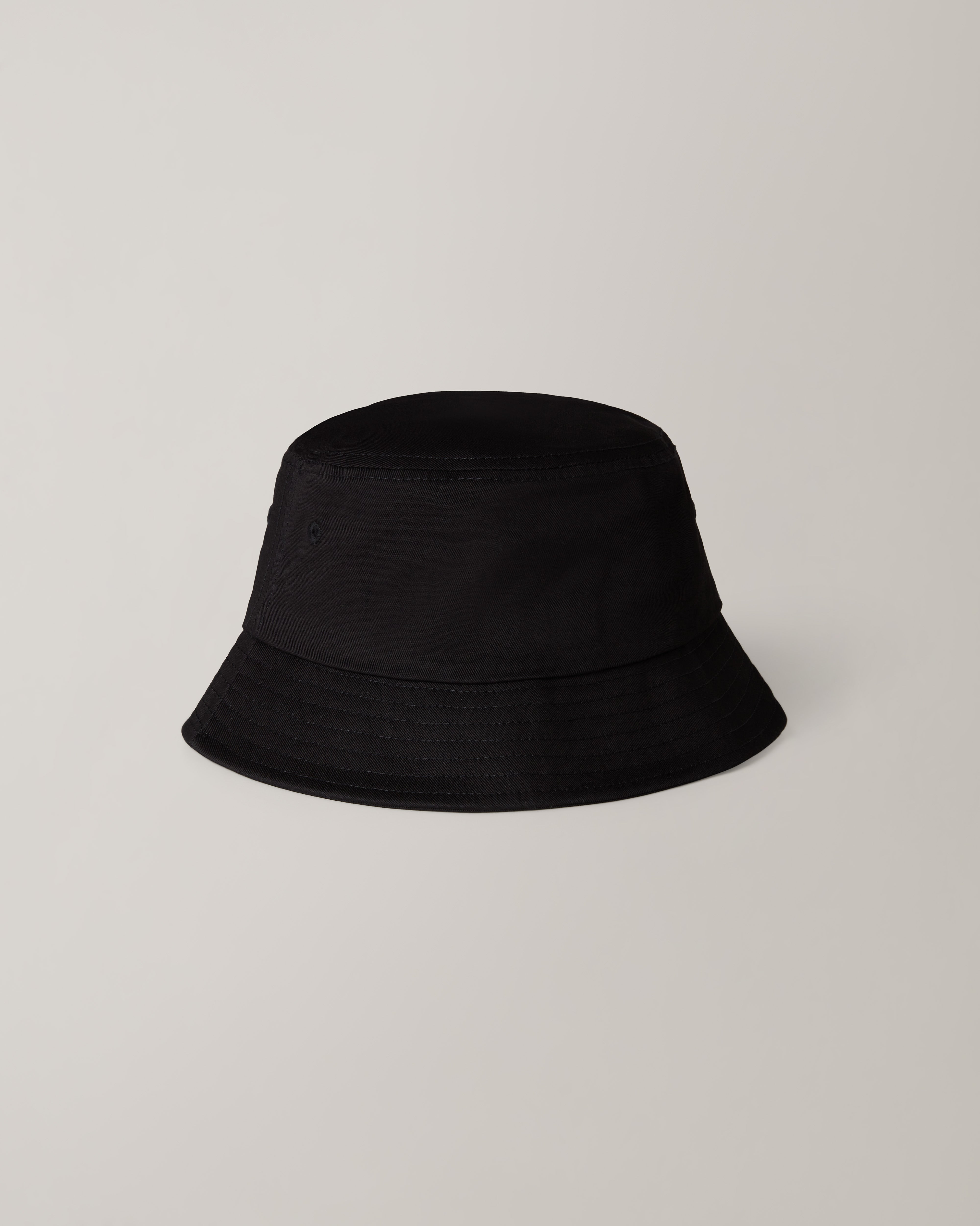 australian-bucket-logo-cap-cappello-a-secchiello-nero-in-cotone image 2