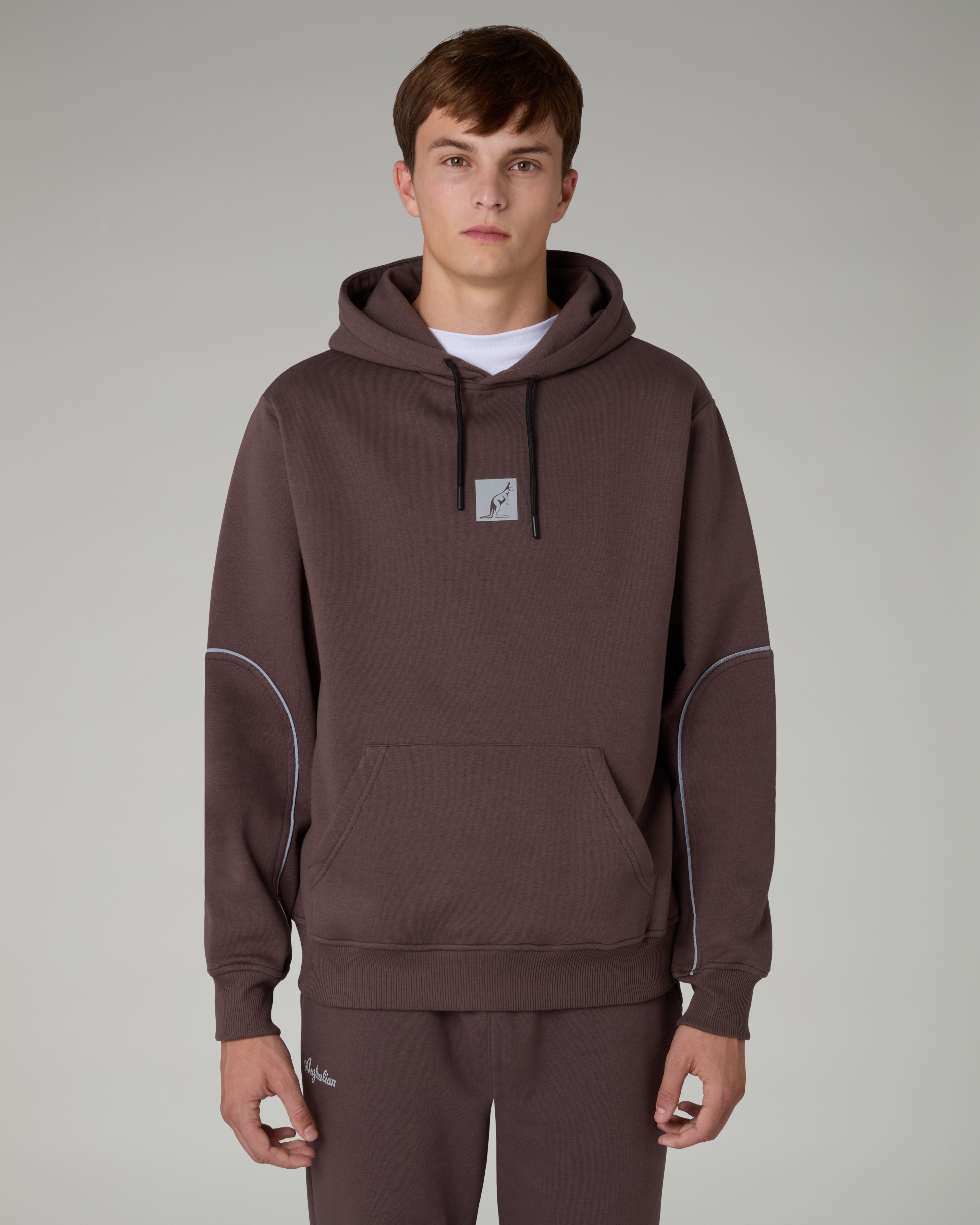 australian-nocturna-hoodie-felpa-cappuccio-con-piping-rifrangente image 1