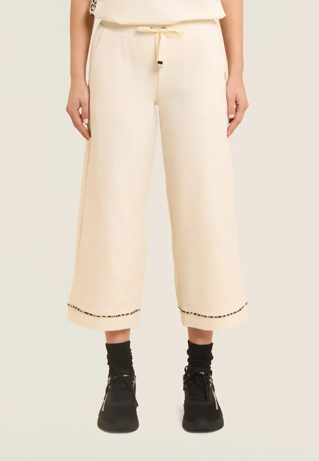 freddy-pantaloni-cropped-wide-leg-animalier image 1