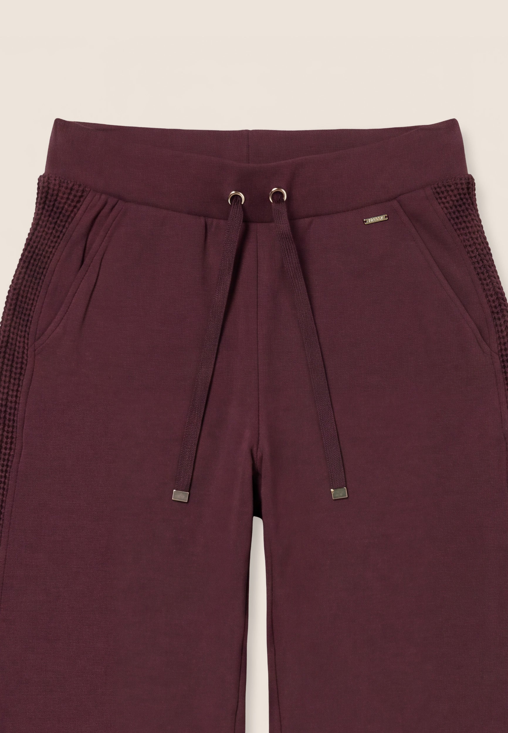 freddy-pantaloni-donna-wide-leg-in-modal-con-inserti-in-tricot image 3