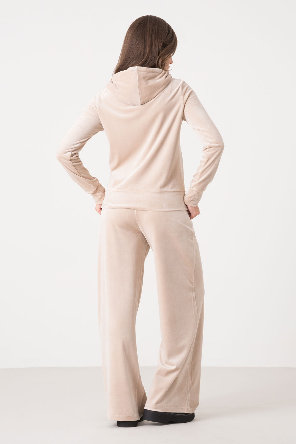 dimensione-danza-felpa-cappuccio-full-zip-in-ciniglia image 2