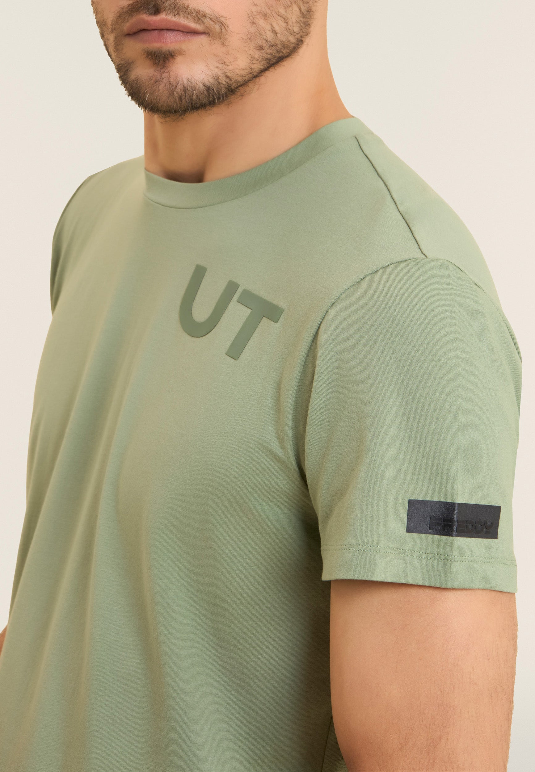 freddy-t-shirt-cotone-elasticizzato-stampa-urban-tech image 4