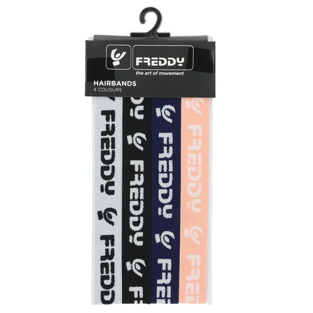 freddy-fascia-elastica-da-capelli-sottile-con-loghi-pack-4-pezzi image 1