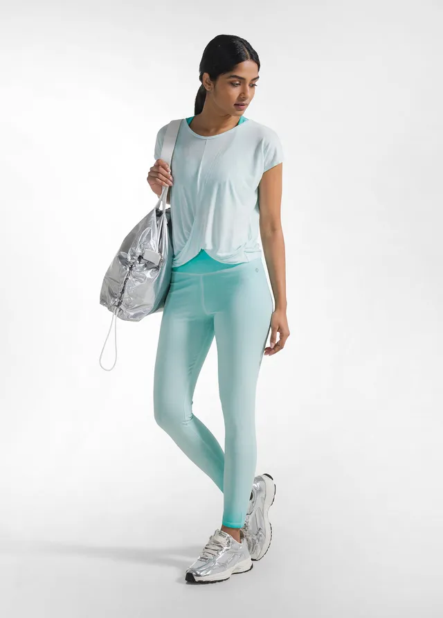 deha-d42035-leggings-vita-alta-effetto-sfumato-verde image 1
